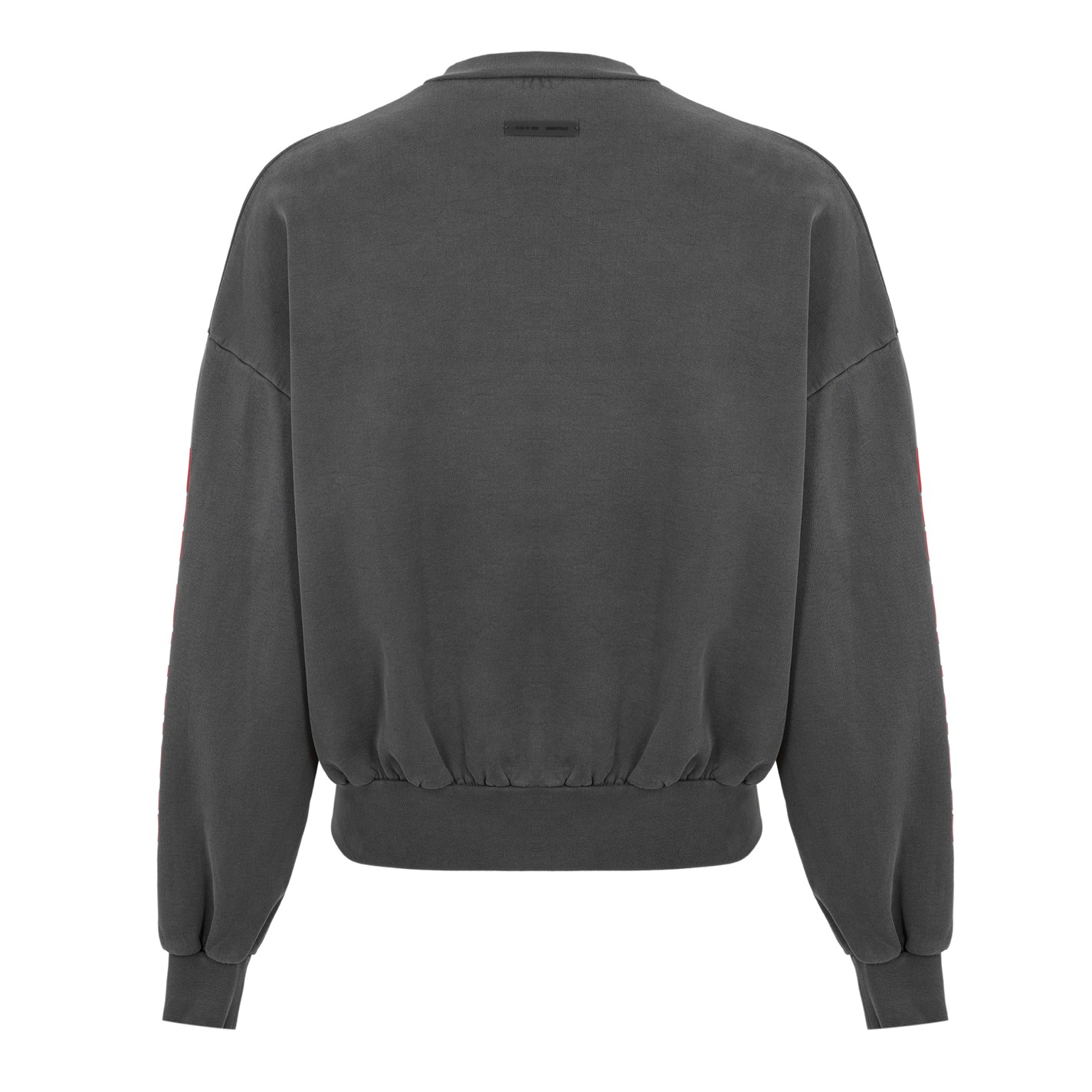FEAR OF GOD ESSENTIALS | FGE Chicago Crew Sn62 | Men | Iron/Red ...
