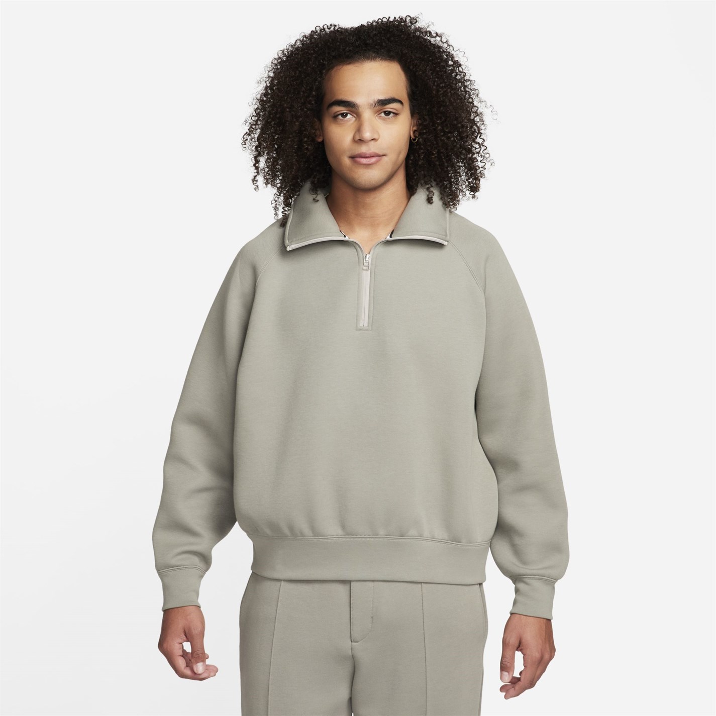 nike tech fleece grey top