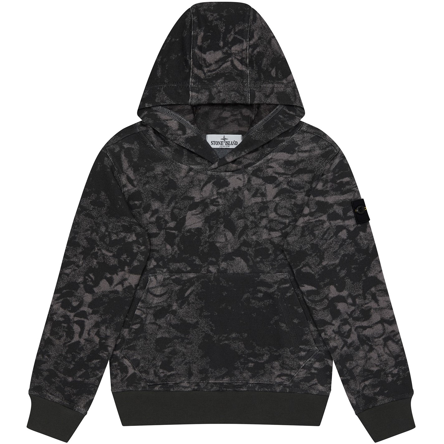 STONE ISLAND Camouflage Print Over The Head Hoodie Kids
