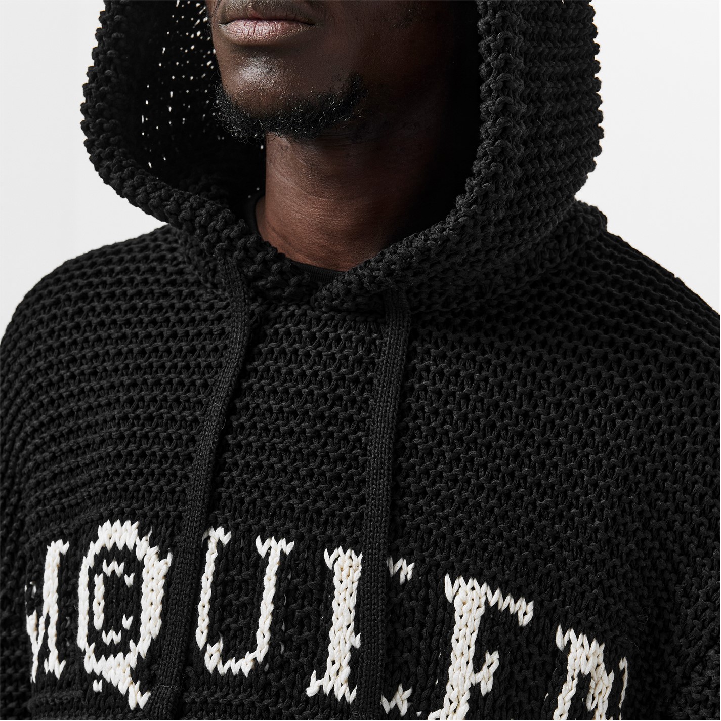 Autre Marque Sweat à capuche avec logo McQ Alexander McQueen Coton Noir