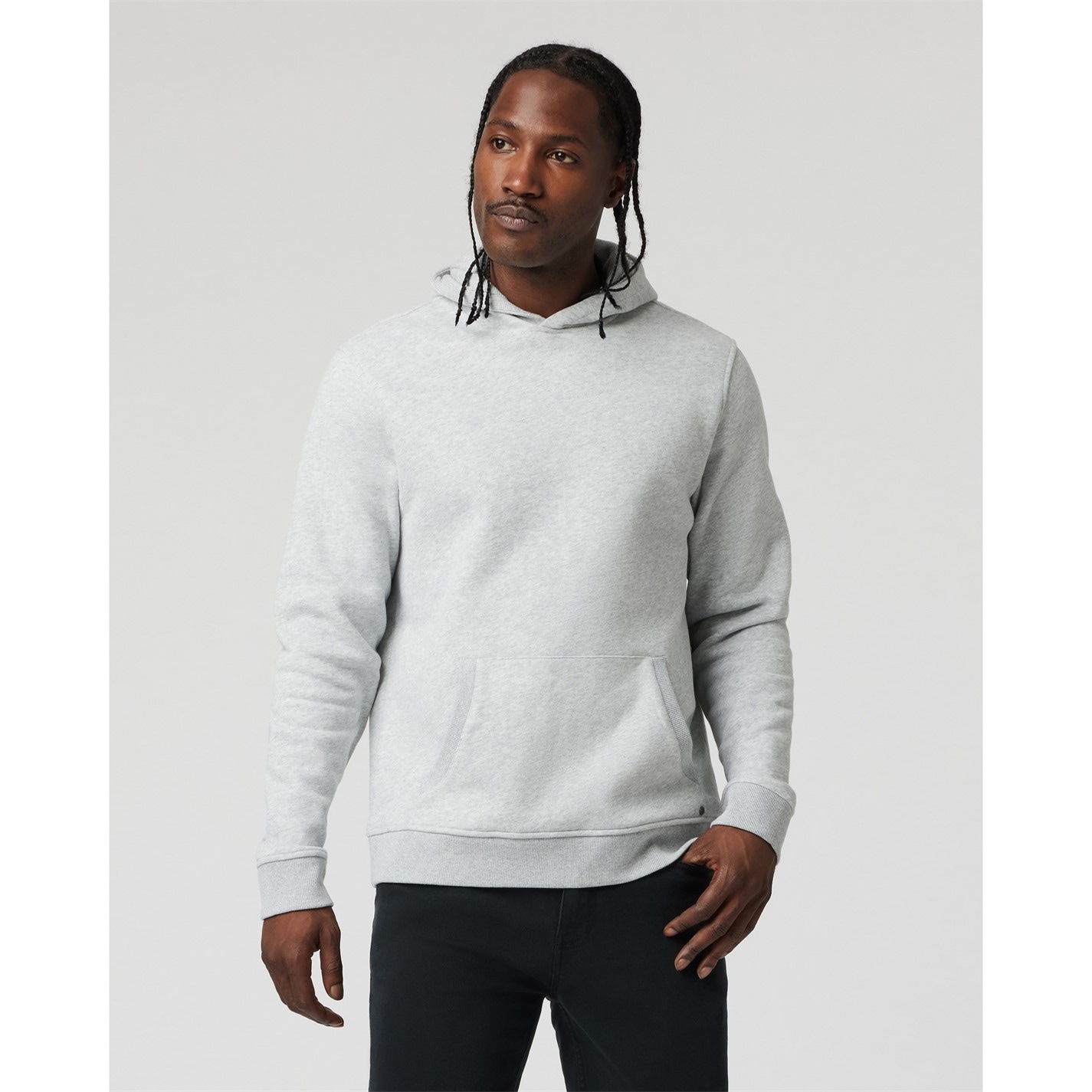 Gilet sweat homme streetwear large à capuche • Mon gilet