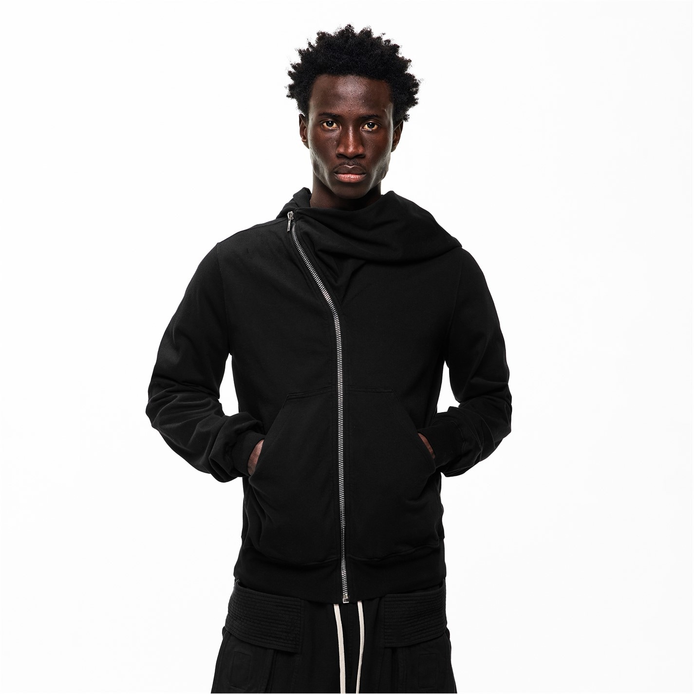 RICK OWENS DRKSHDW | Men's Mountain Zip Hoodie | Men | Zip Hoodies