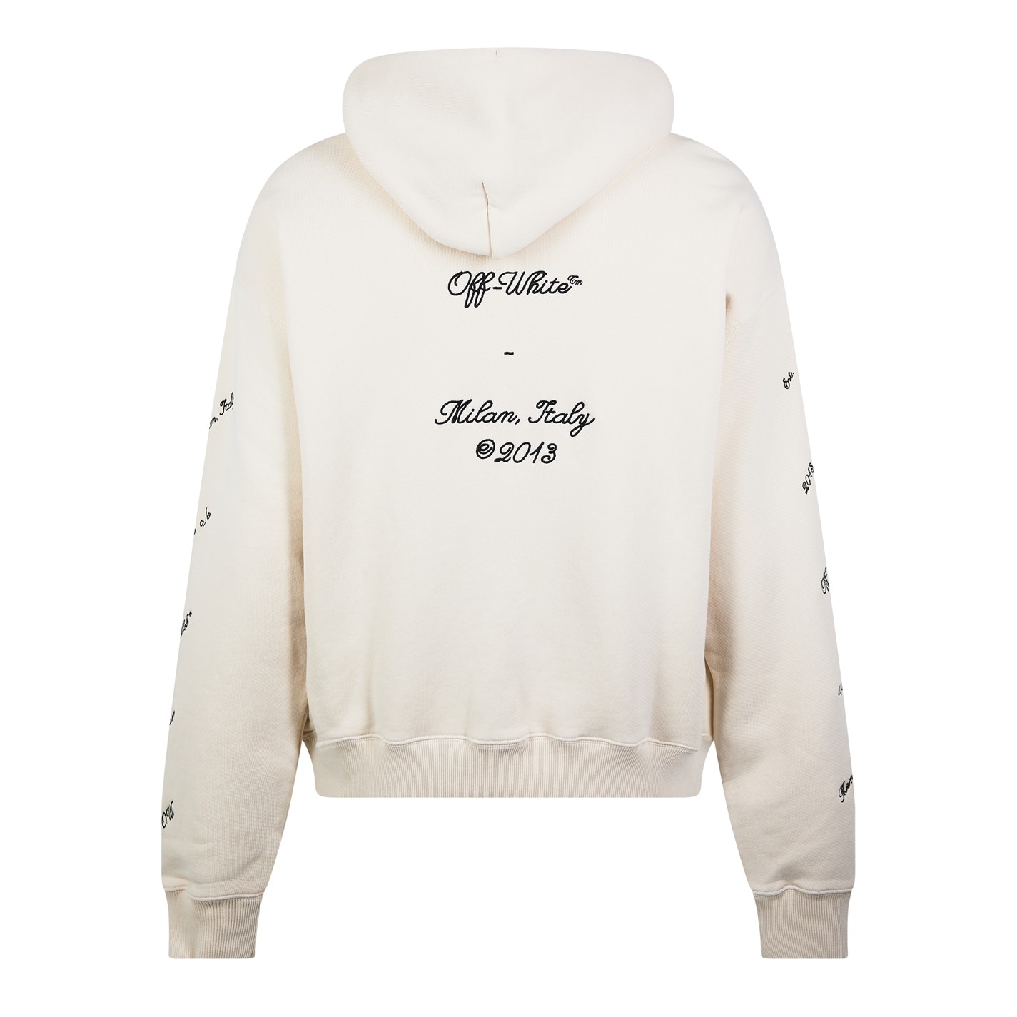 OFF WHITE Men's 23 Logo Hoodie, All-over Graphic Print Men