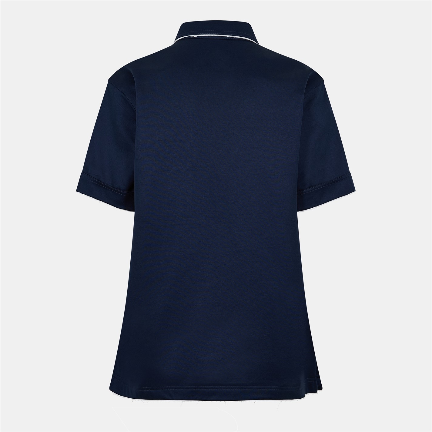 PRADA | Women's Short Sleeve Polo Shirt | Women | Bleu | Flannels