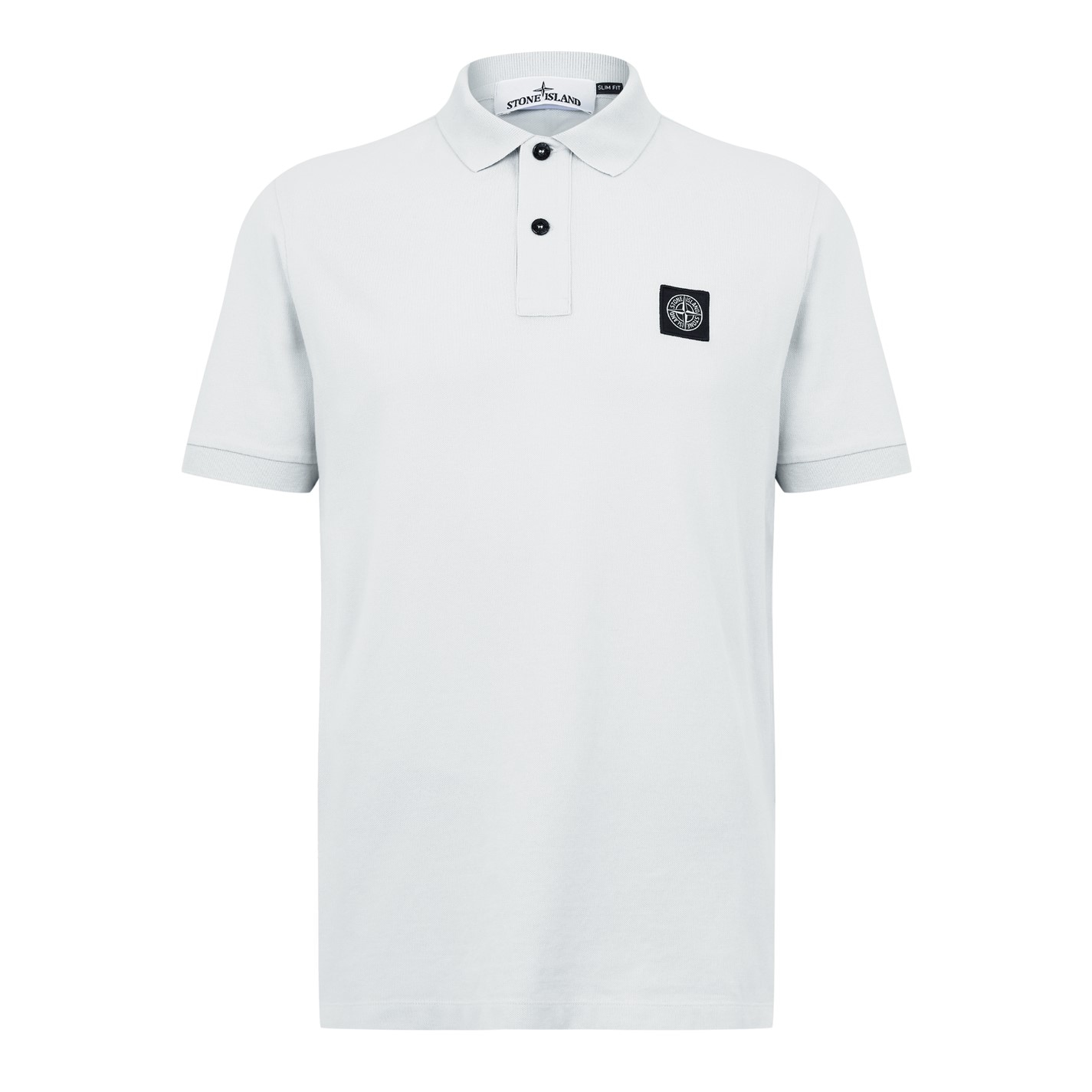 STONE ISLAND | Men's Cotton Compass Logo Polo Shirt | Men | Short