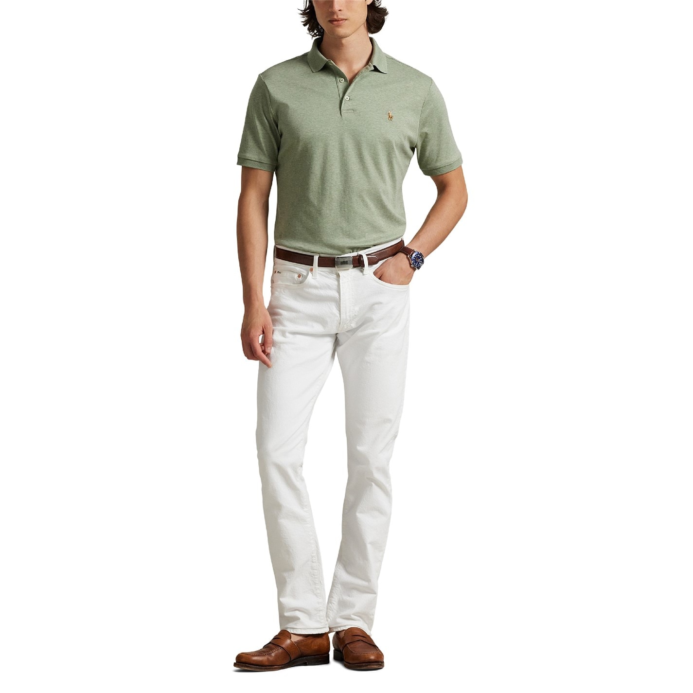 POLO RALPH LAUREN | Mens Slim Fit Short Sleeve Polo Shirt | Men | Short ...