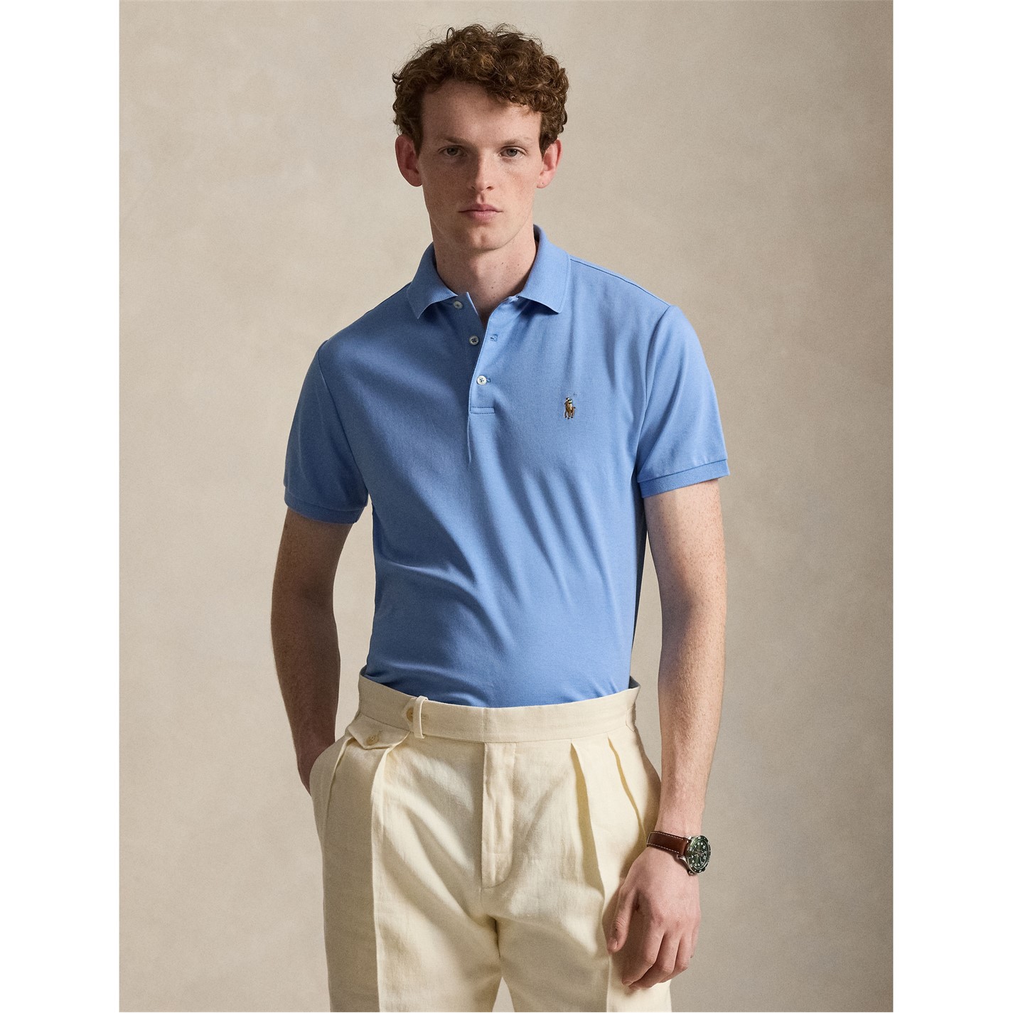 POLO RALPH LAUREN | Mens Slim Fit Short Sleeve Polo Shirt | Men | Short ...