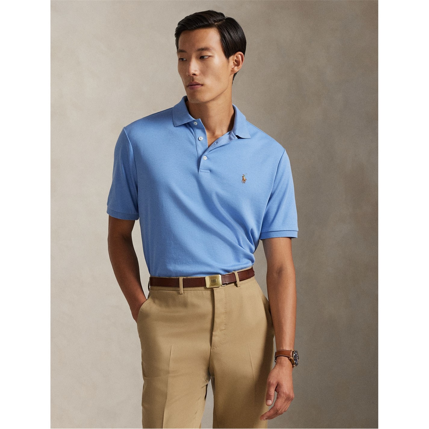 POLO RALPH LAUREN | Mens Slim Fit Short Sleeve Polo Shirt | Men | Short ...