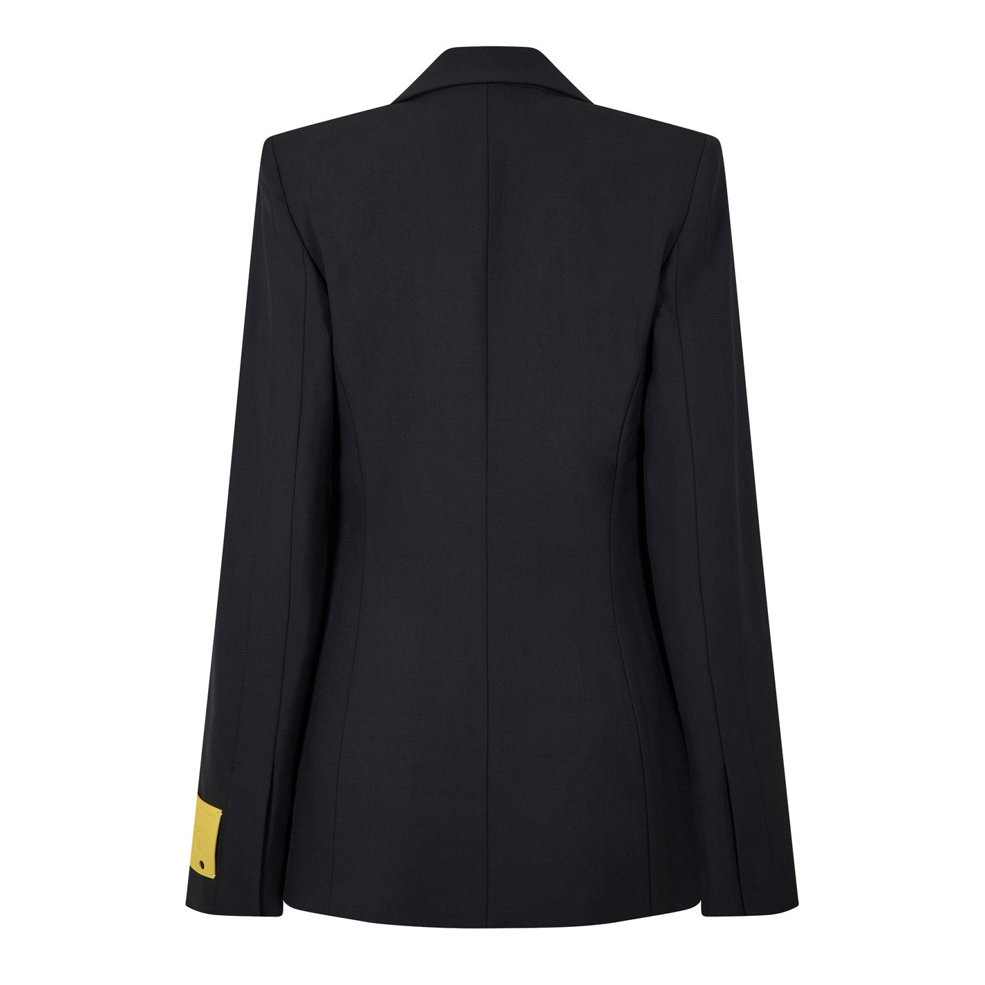 OFF WHITE Women's Duchesse Twisted Duchesse Fabric Suit Jacket — free download