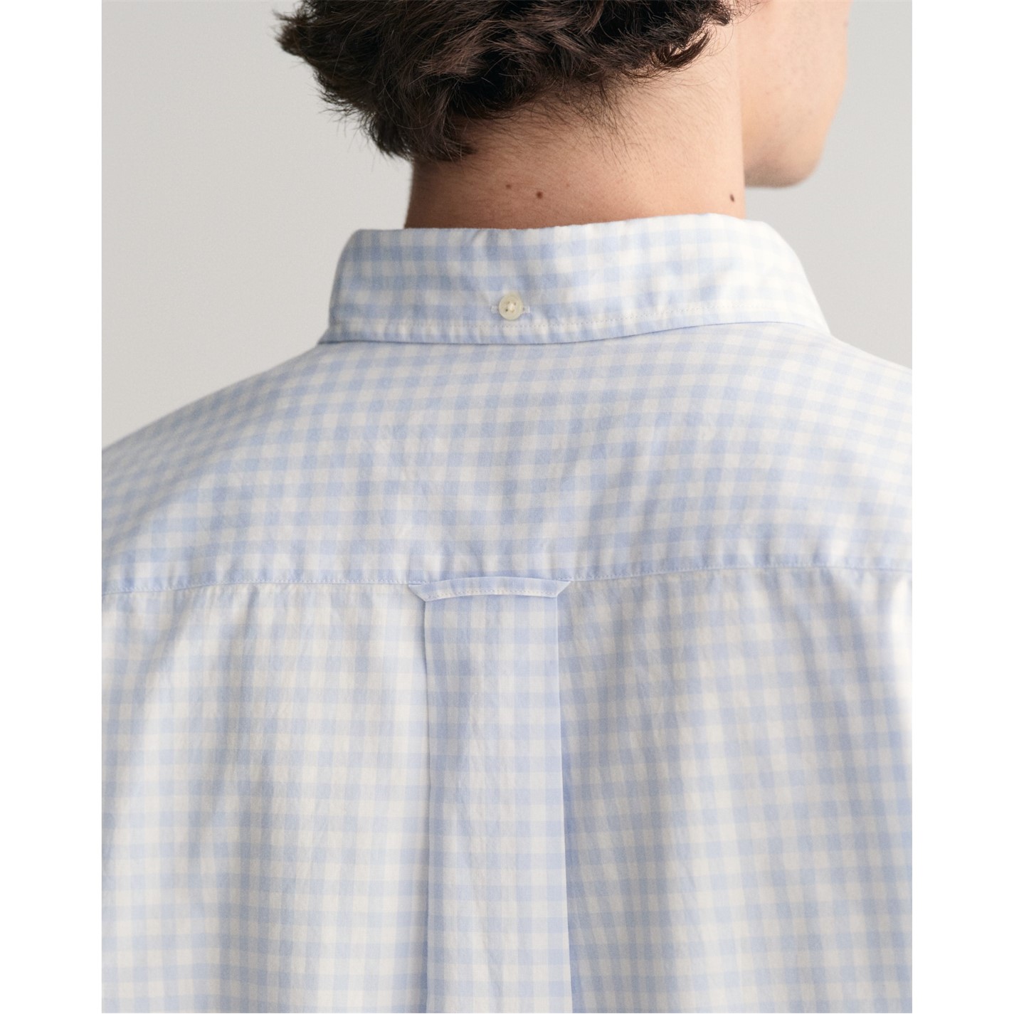 Gant Men Poplin Blue Classic Collar Shirt