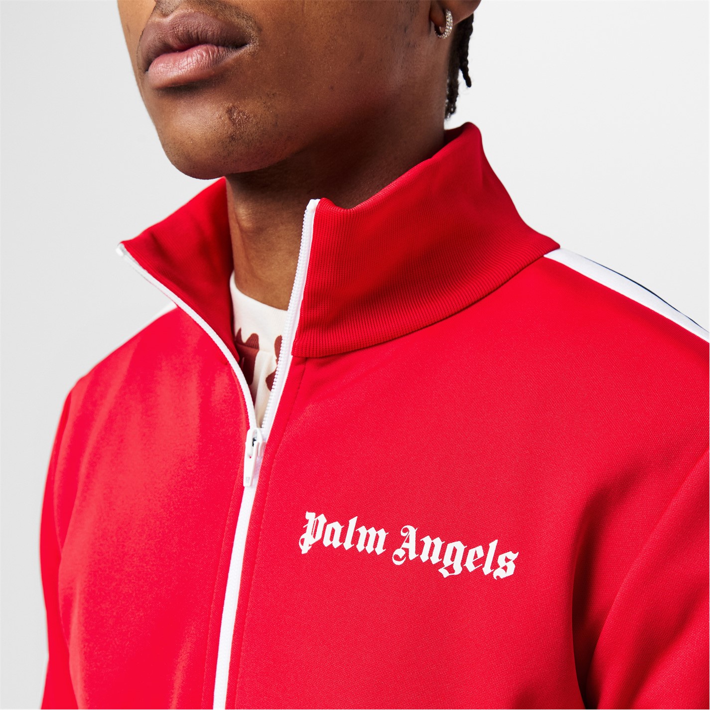 Palm Angels スカジャン Lサイズ レッド PALM ANGELS | Classic Track Jacket | Men | Red/White | Flannels