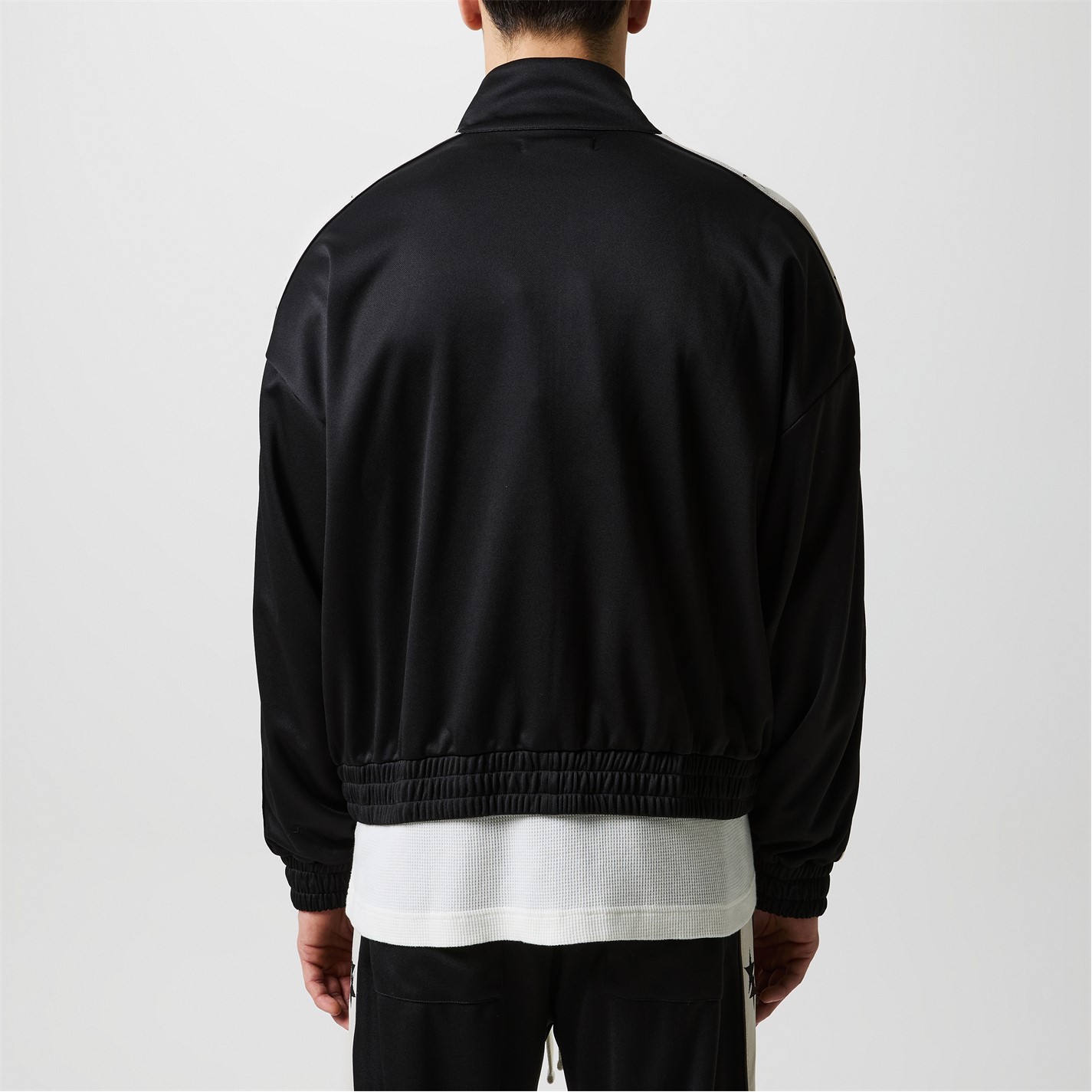 COLE BUXTON | Two Star Track Jacket | Men | Black | Flannels