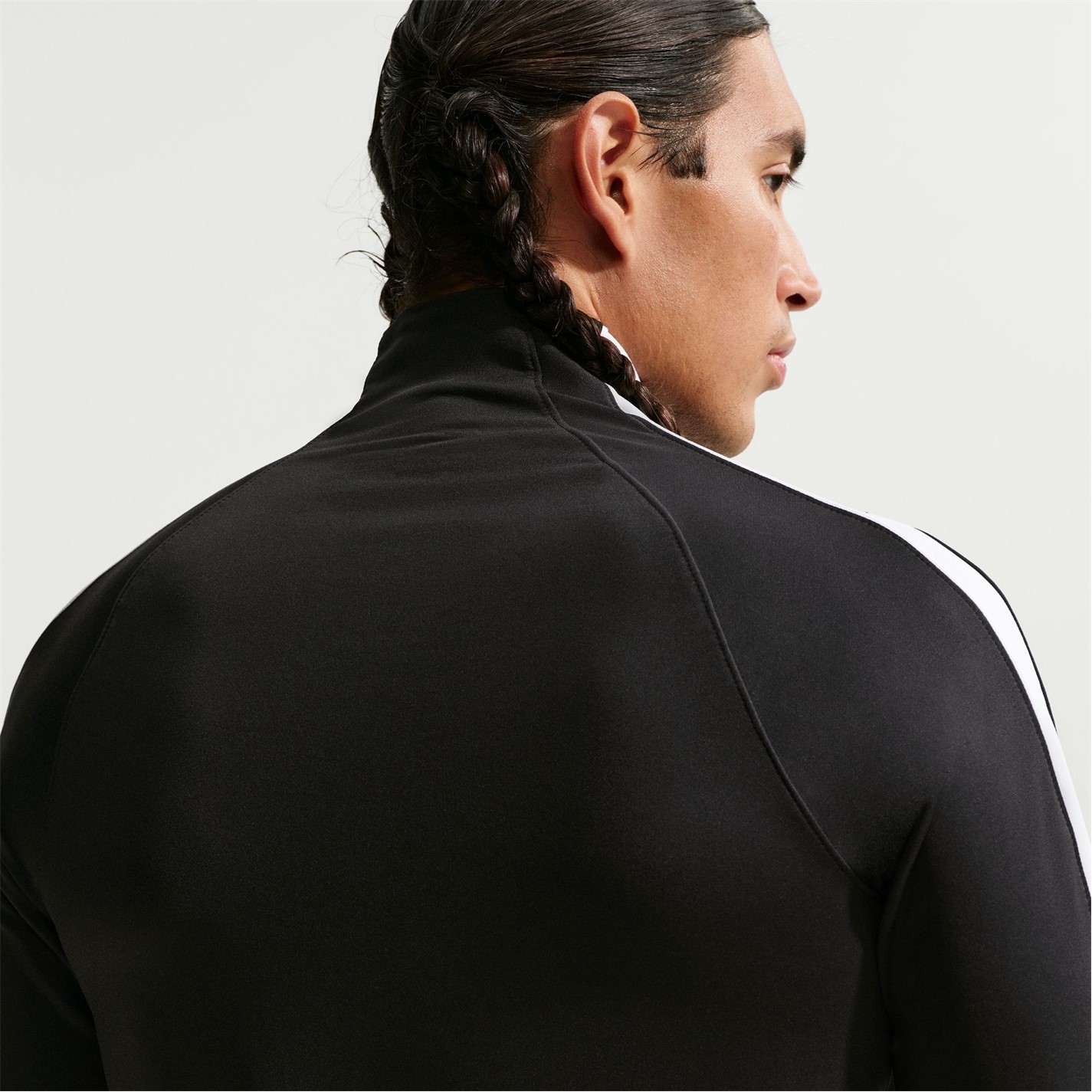 nike strike drill top black grey