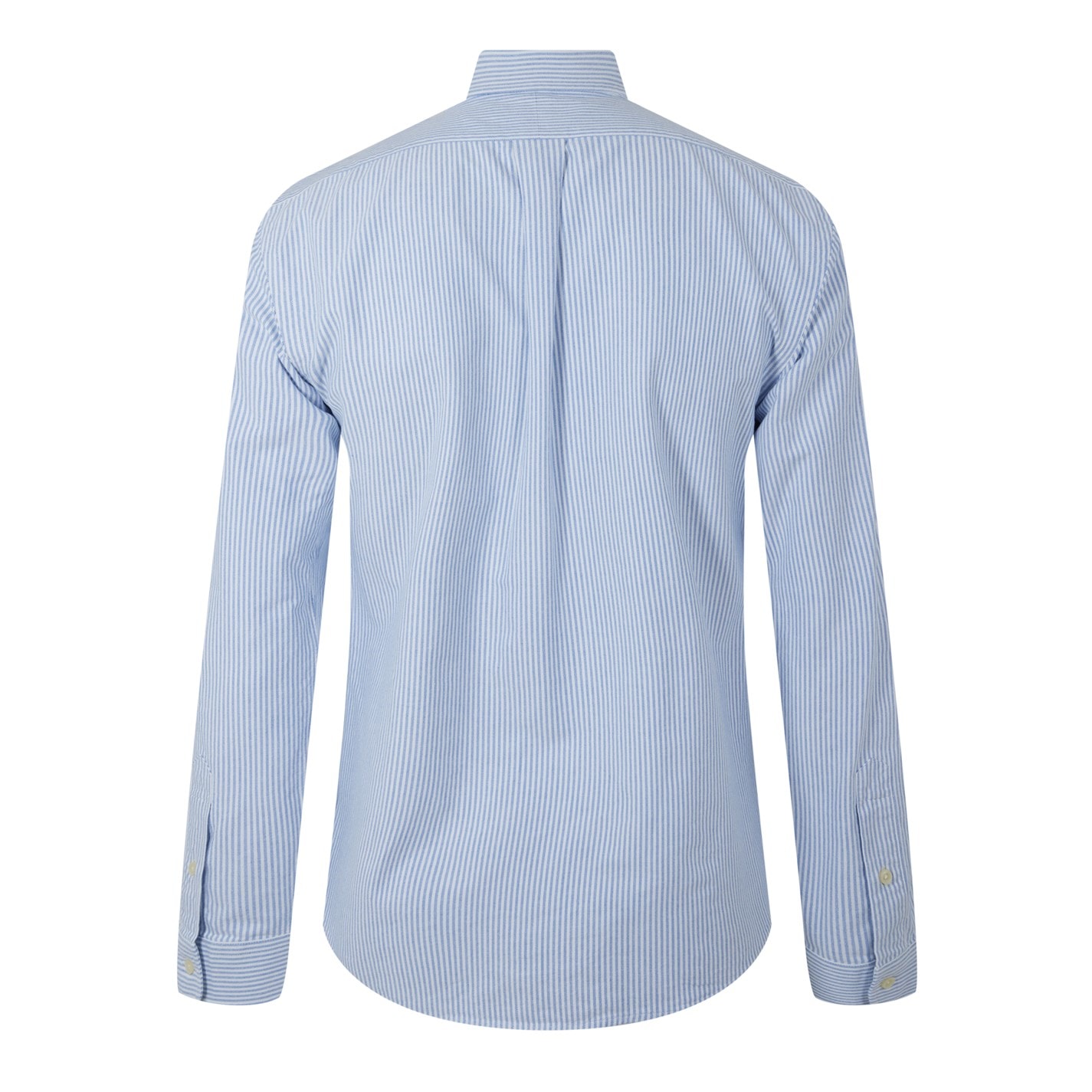 Polo Ralph Lauren | Oxford Stripe Slim Shirt | Men | Blue/White | Flannels