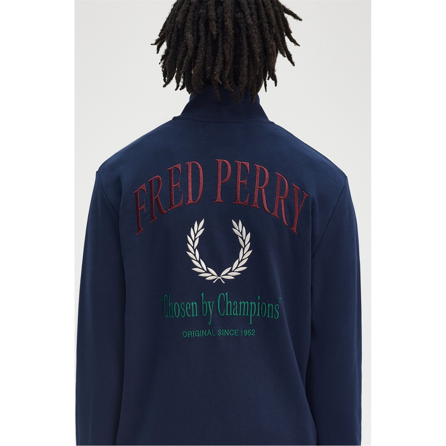 Fred Perry | Men's Champion Quarter-Zip Fleece | Men | Tennis Blue