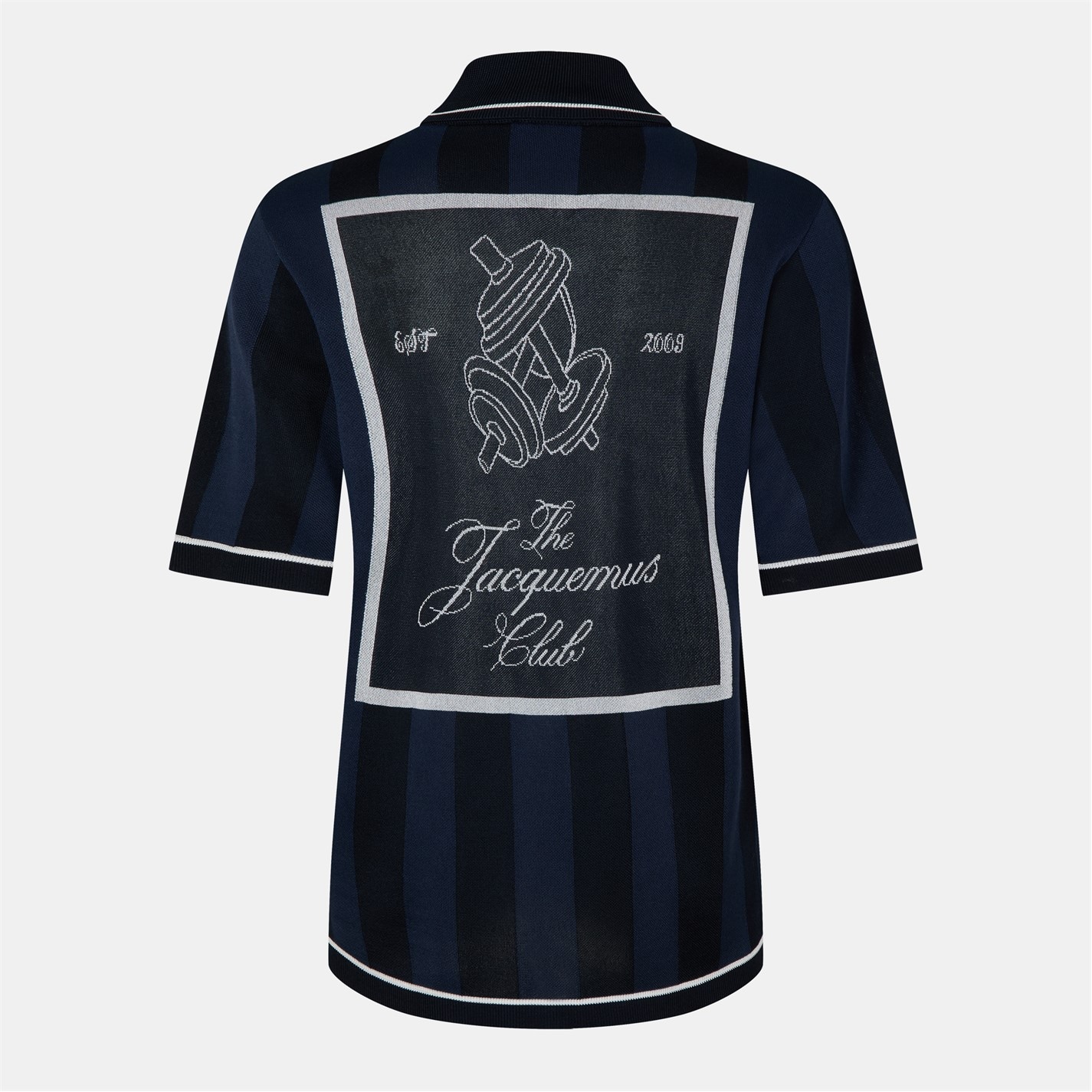 JACQUEMUS | The Liga Polo Shirt | Men | Dark Navy | Flannels 