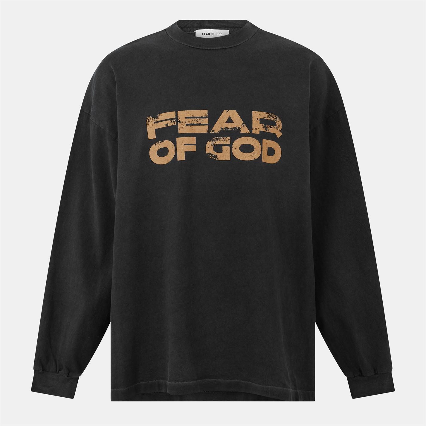 FEAR OF GOD | Men's Relaxed Fit Long Sleeve T-Shirt | Men | Black