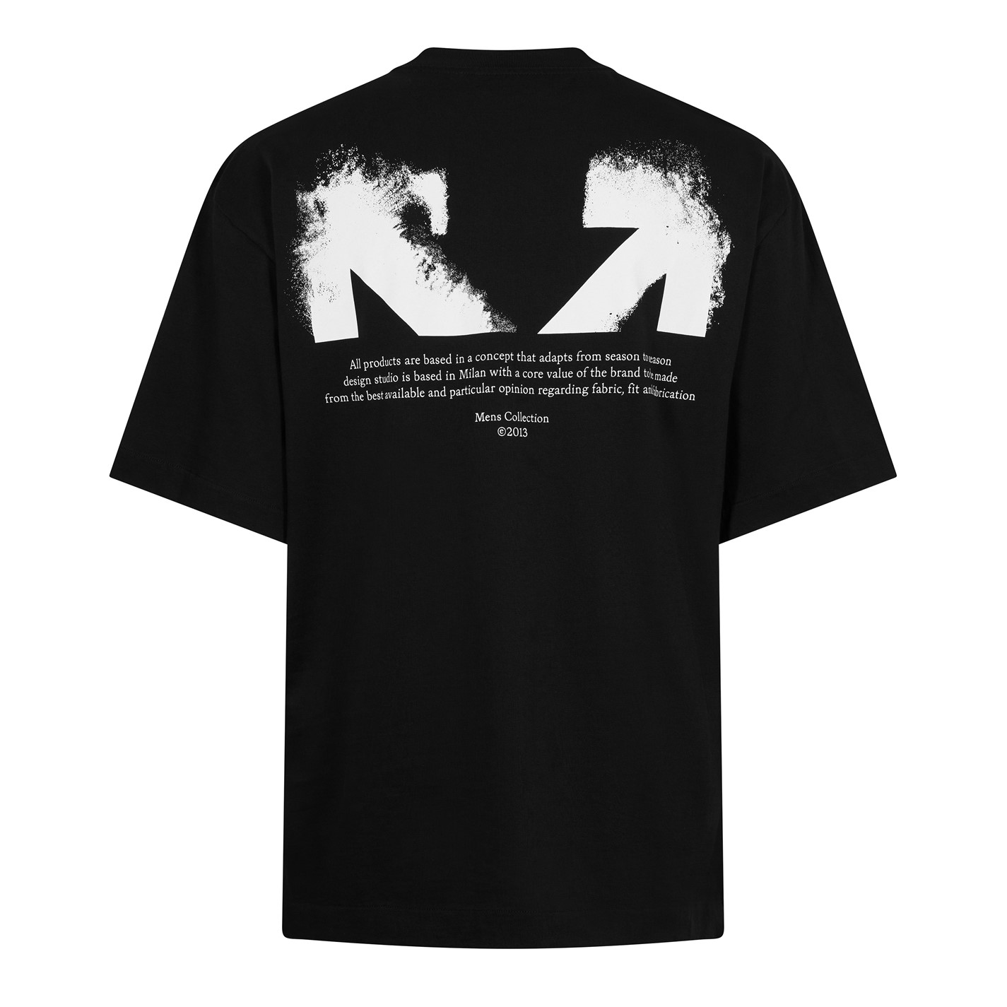 off-white オフホワイト　アローロゴ　オーバーサイズTシャツ　黒2013 OFF WHITE | Men's Half Arrow Oversized T-Shirt | Men | Oversized T