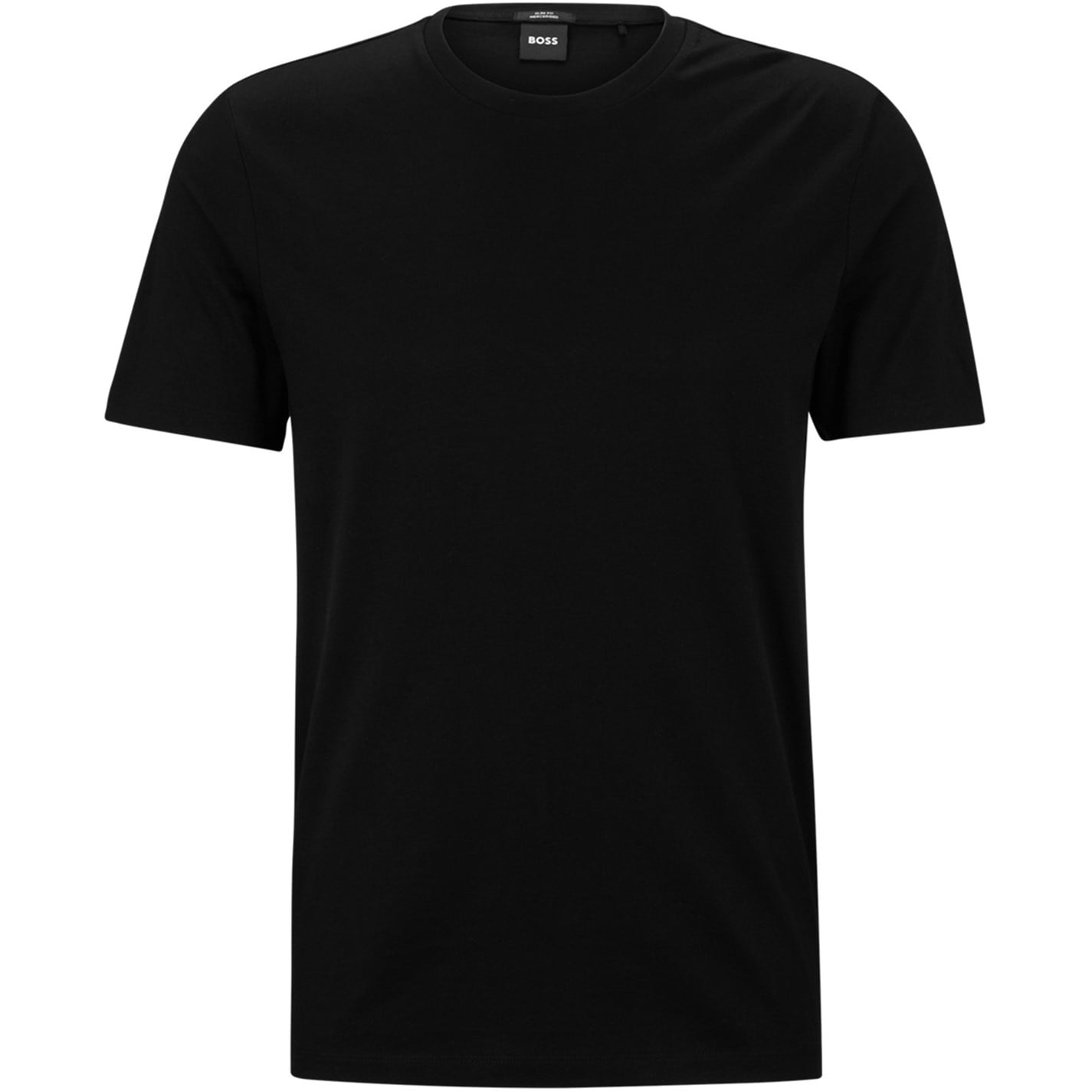 Black Cotton Short Sleeves Shirts For Men-Mmh044 main image 1