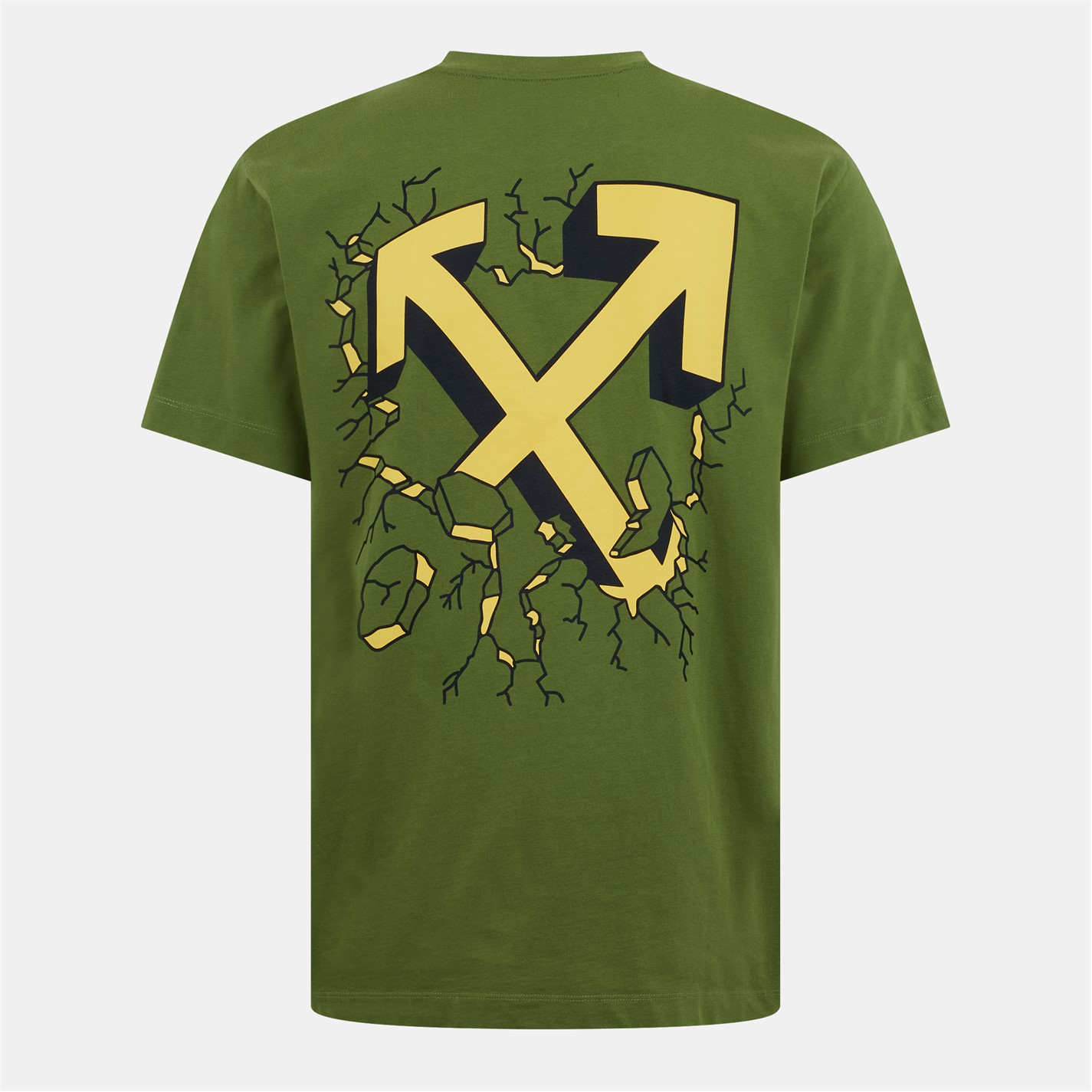 OFF WHITE | Men's Slim Arrow T-Shirt, Iconic Motif | Men | Regular Fit ...