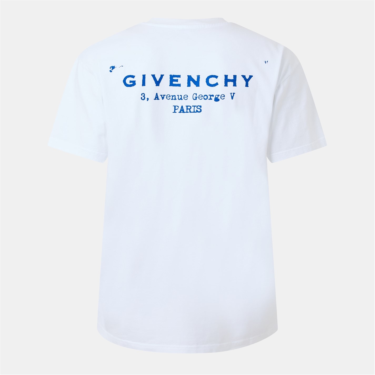GIVENCHY | Men's T-Shirt | Men | White/Blue | Flannels Fashion Ireland