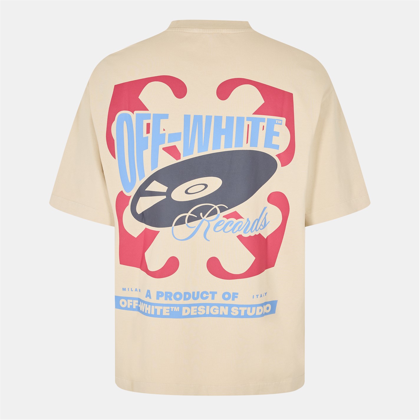 Off-white - Man - Beige - T-shirt