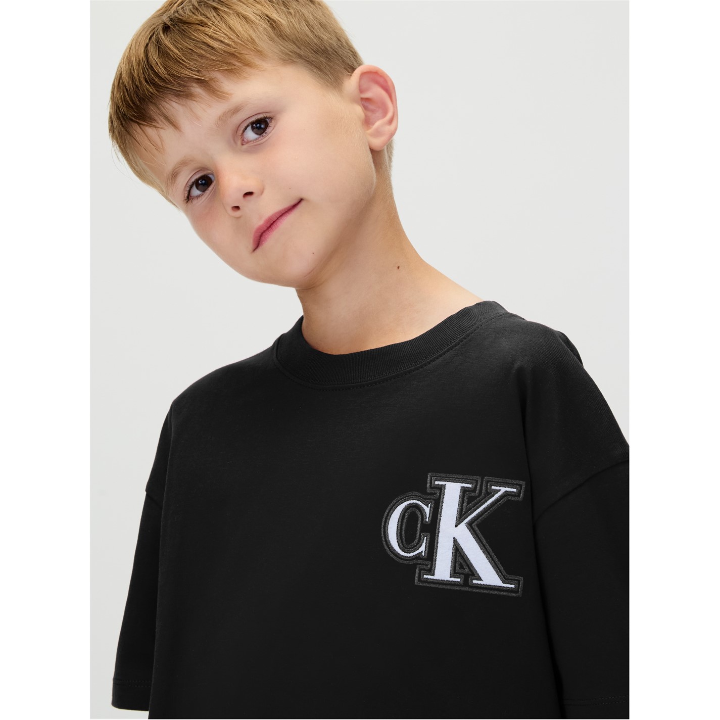 トップス   Jeans / CKJ LOGO PRINT Calvin Klein Jeans | Kids' CKJ Logo Regular Fit T-Shirt | Kids