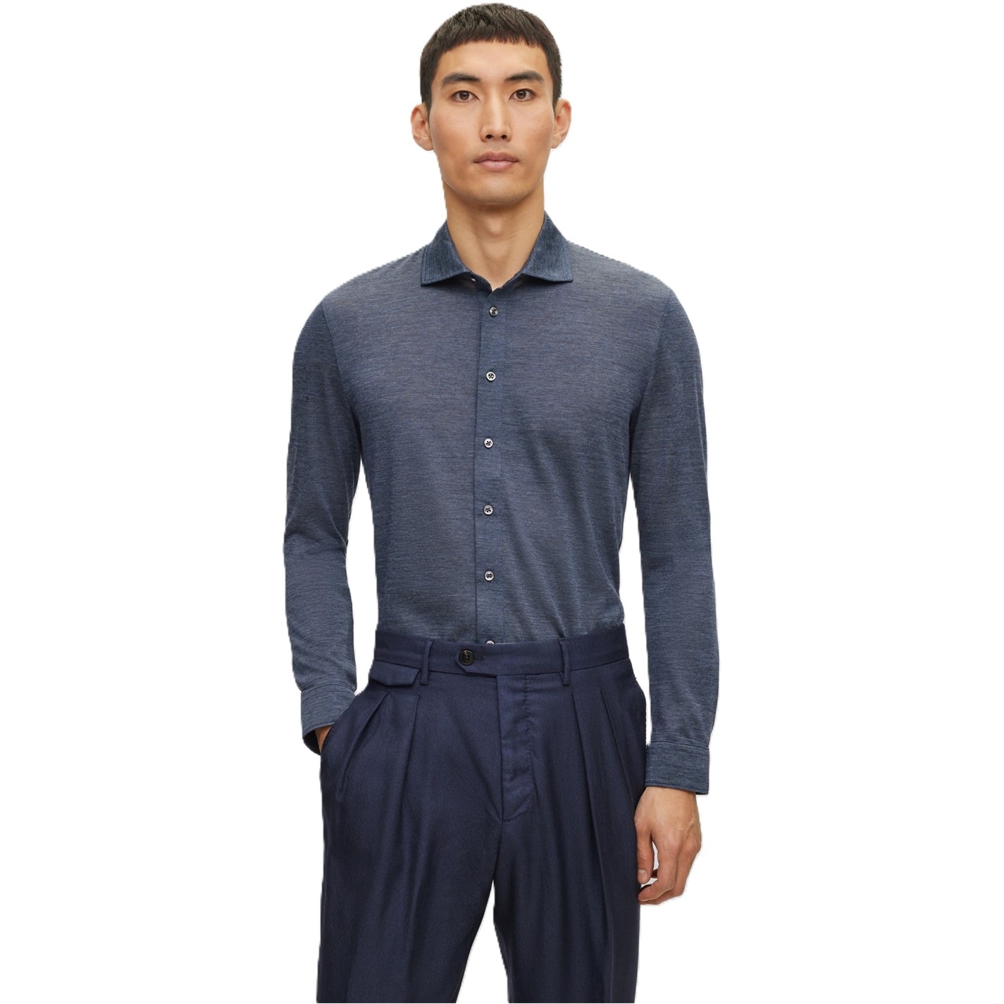 Boss | Men's Pointer T-Shirt | Men | Dark Blue | Flannels