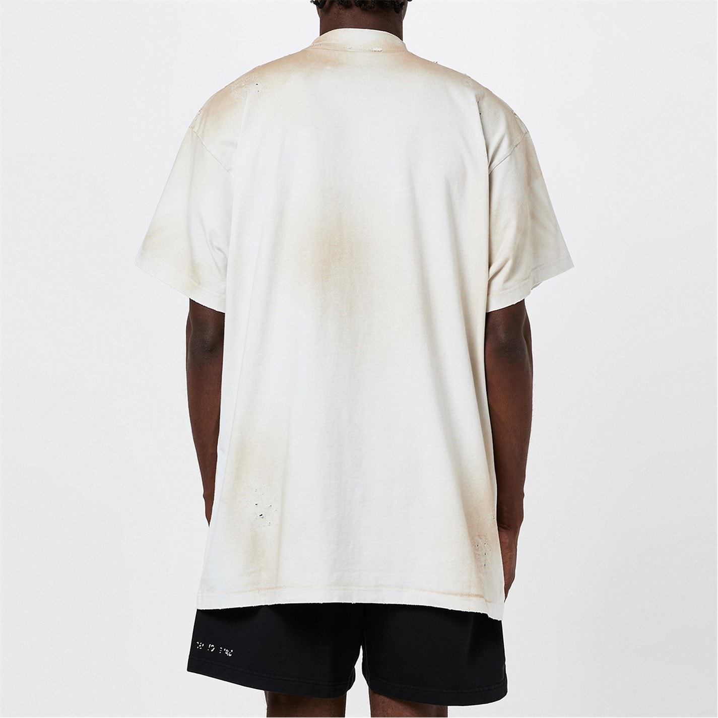 BALENCIAGA | Men's Skater Oversized T-Shirt | Men | Dirty White