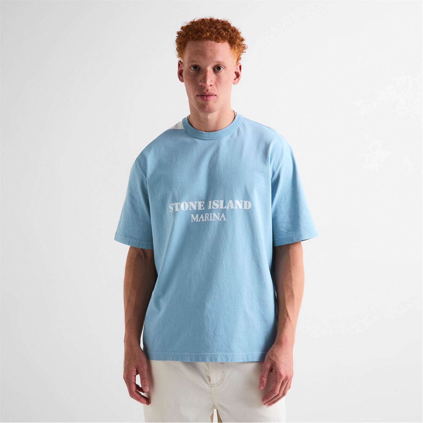 STONE ISLAND MARINA | Mens Marina T-Shirt | Men | Oversized T