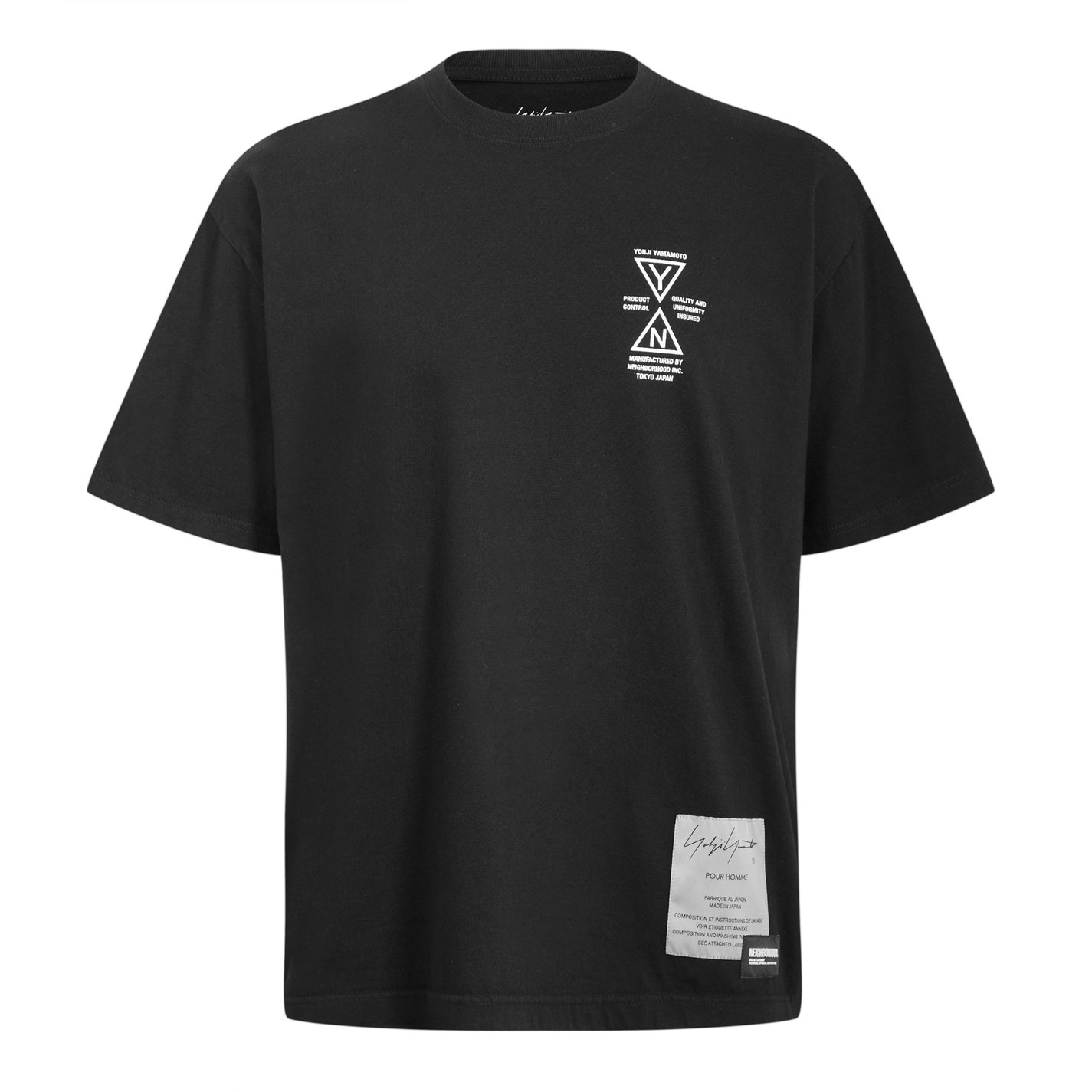 YOHJI YAMAMOTO | Men's T-Shirt | Men | Black | Flannels Fashion