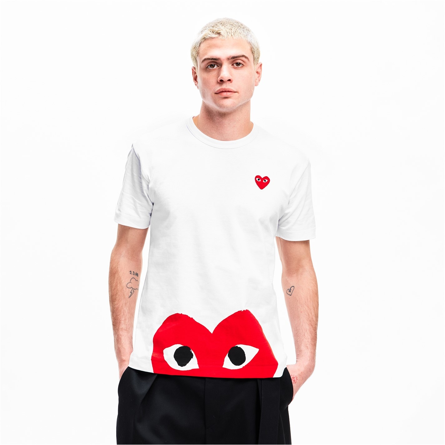 トップス PLAY COMME des GARCONS 15563386_28149387_600.jpg