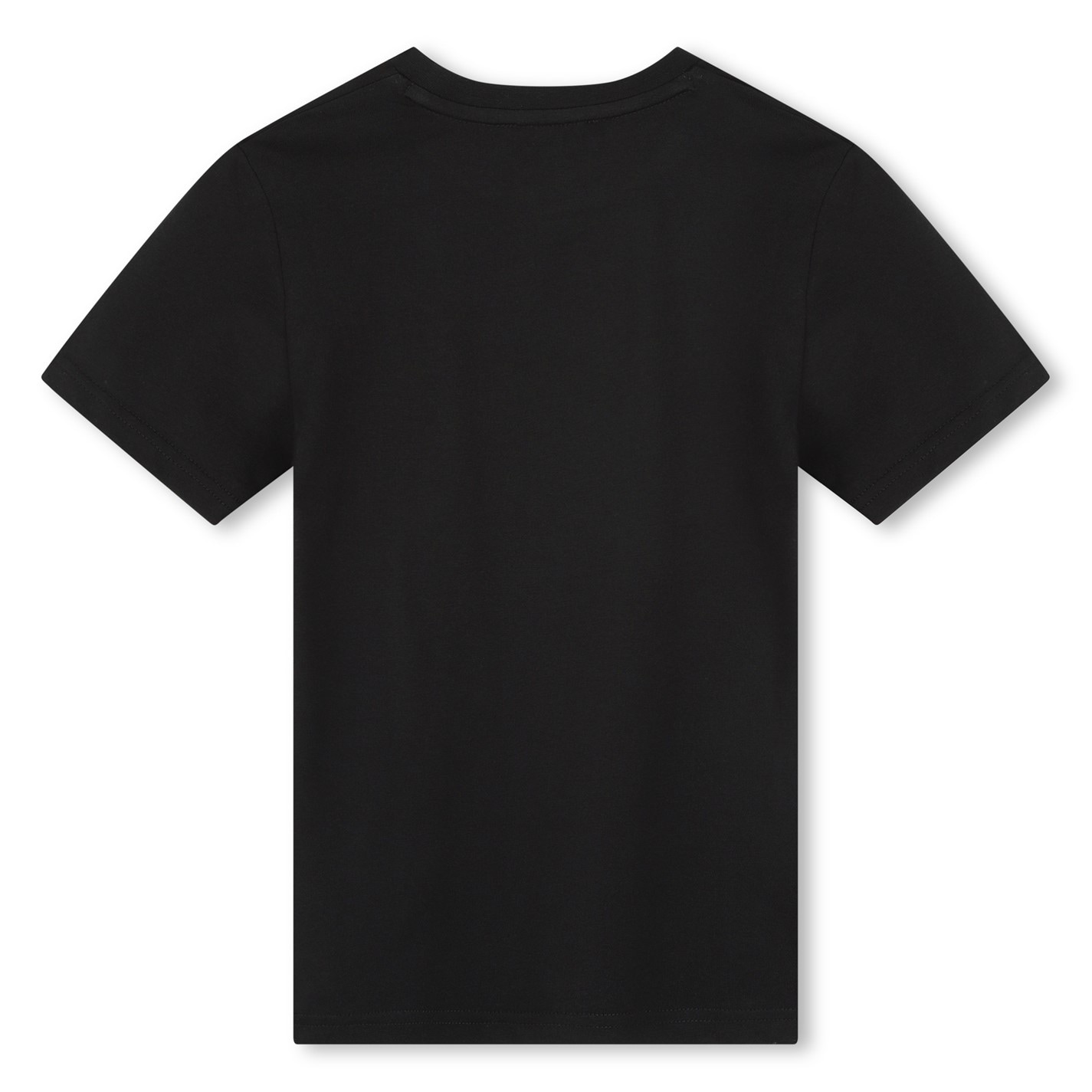 Kids Basic Logo Long Sleeved Shirt- Carbon Black