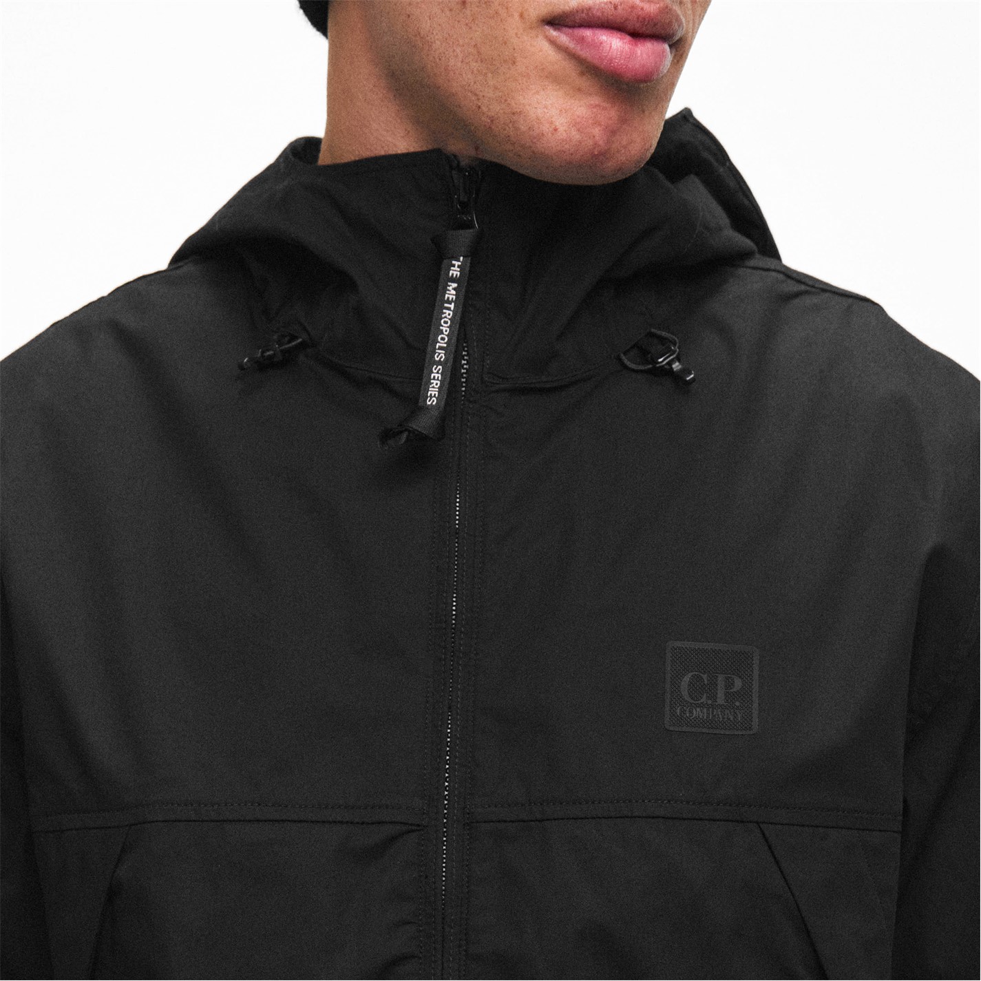 CP COMPANY METROPOLIS | Men's Funnel Neck Half-Zip Overshirt | Men