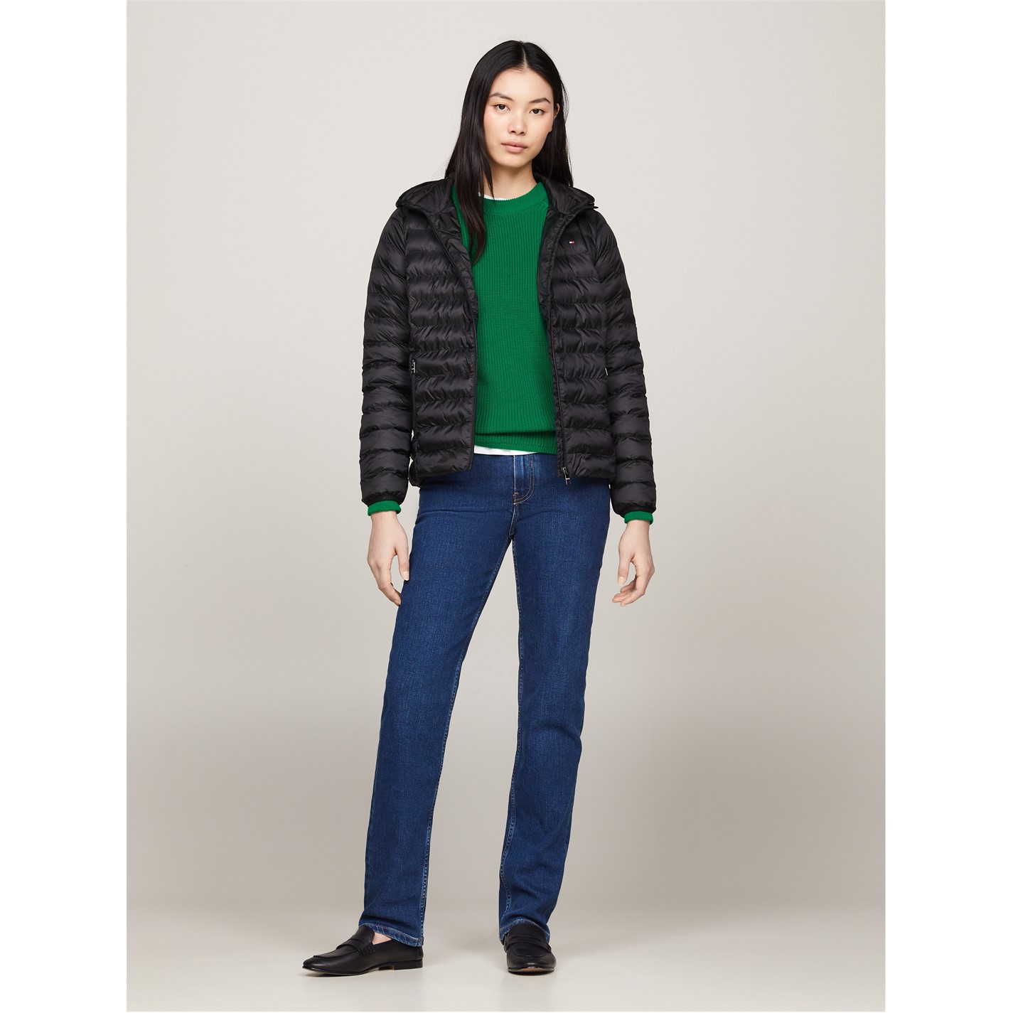 Tommy Hilfiger Black Polyester Women's Jacket main image 0