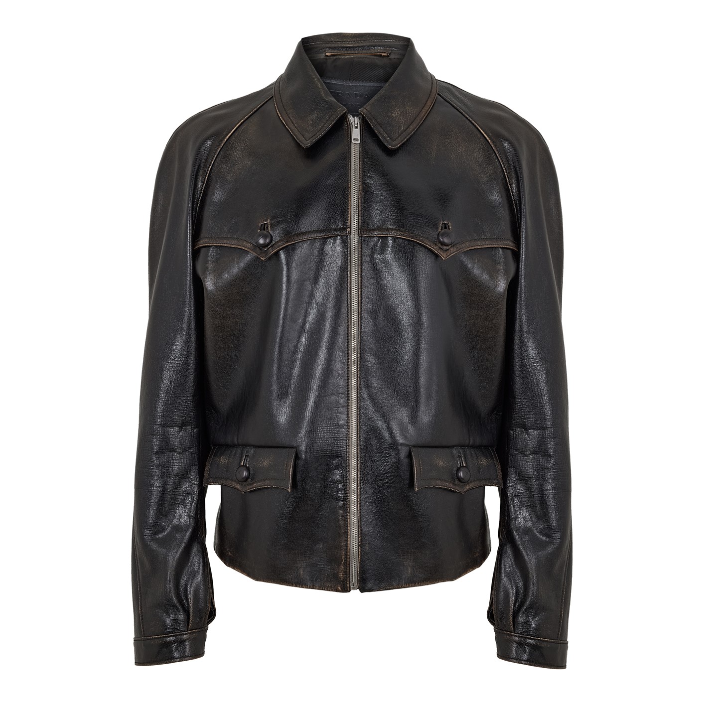 PRADA | Men's Leather Jacket | Men | Black | Flannels Fashion Ireland