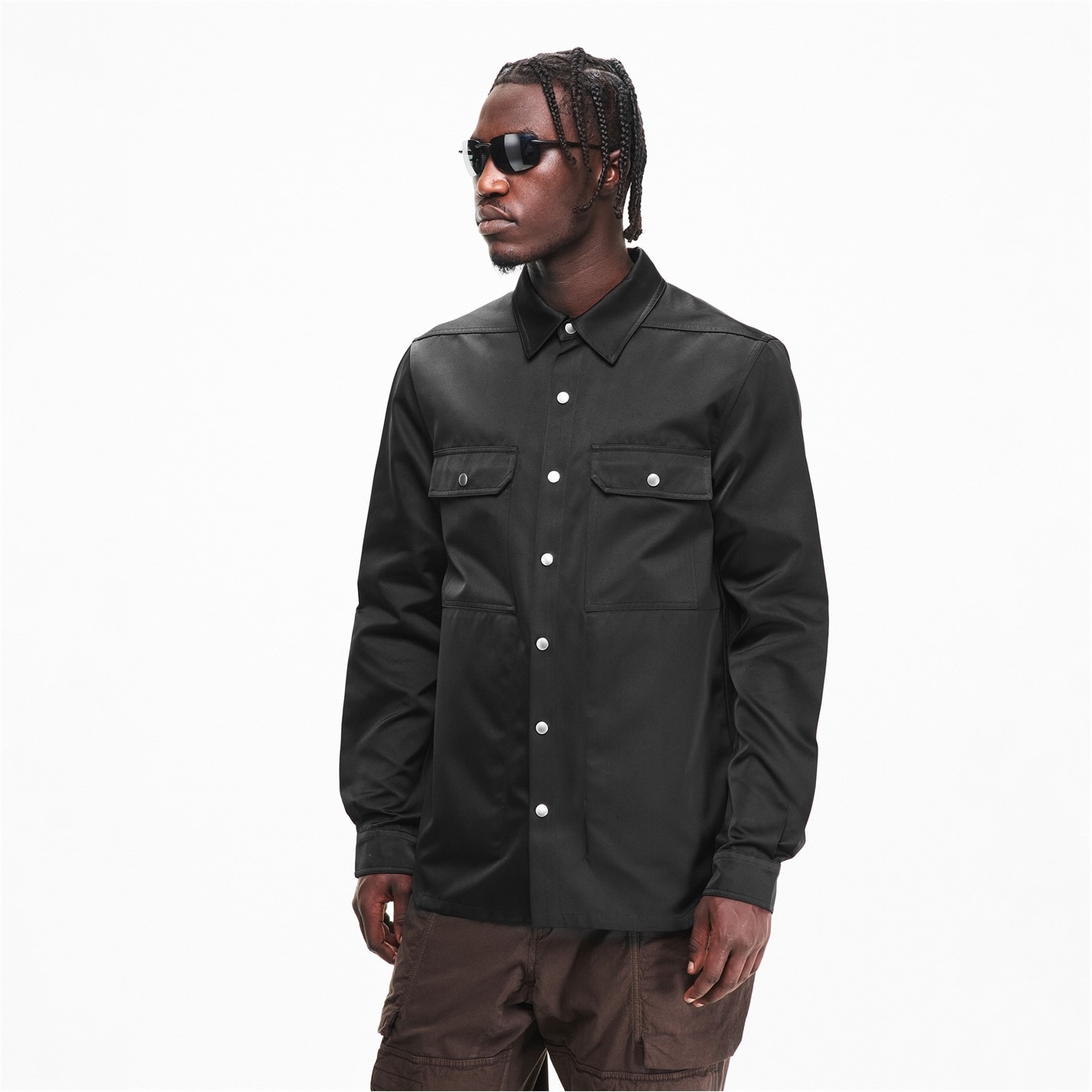 Rick Owens リックオウエンス 23SS OUTERSHIRT チェックデザイン 