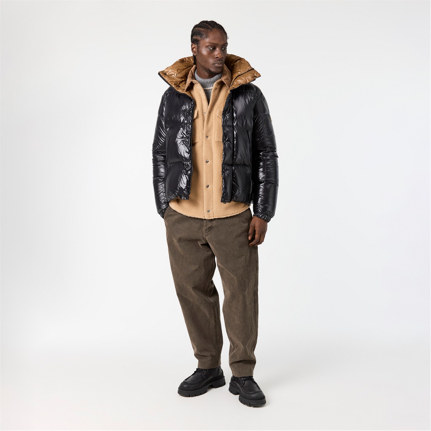 MONCLER | Men's Insulated Weather-Resistant Medium Puffer Jacket