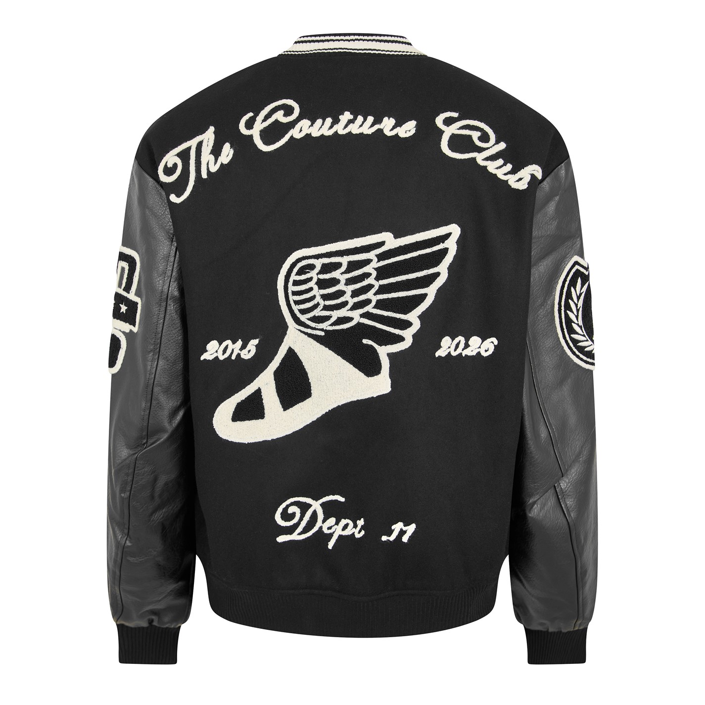 THE COUTURE CLUB | Men's Varsity Jacket | Men | Black | Flannels ...