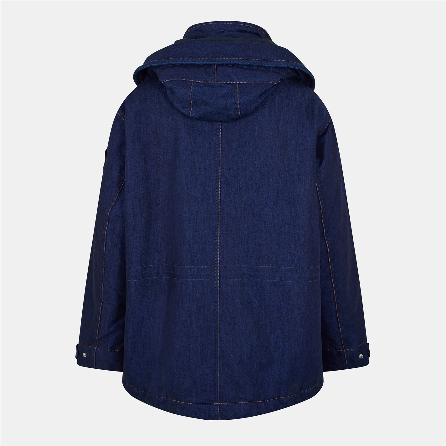 STONE ISLAND | Mens Denim Research Short Parka | Men | Indigo