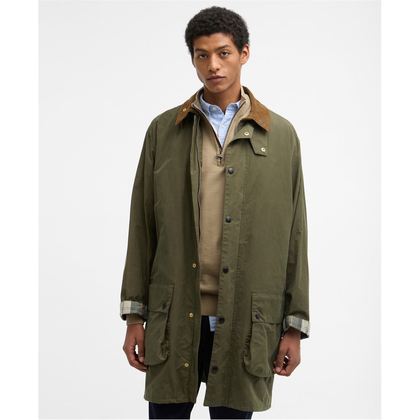 Barbour | Mens Icons Border Jacket | Men | Ivy Green | Flannels Fashion ...