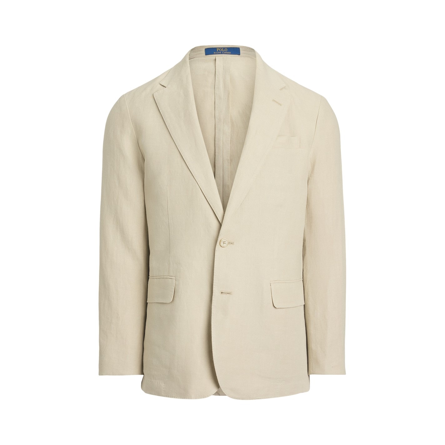 RALPH LAUREN Men's Linen Blazer Men Spring Beige Flannels — free download