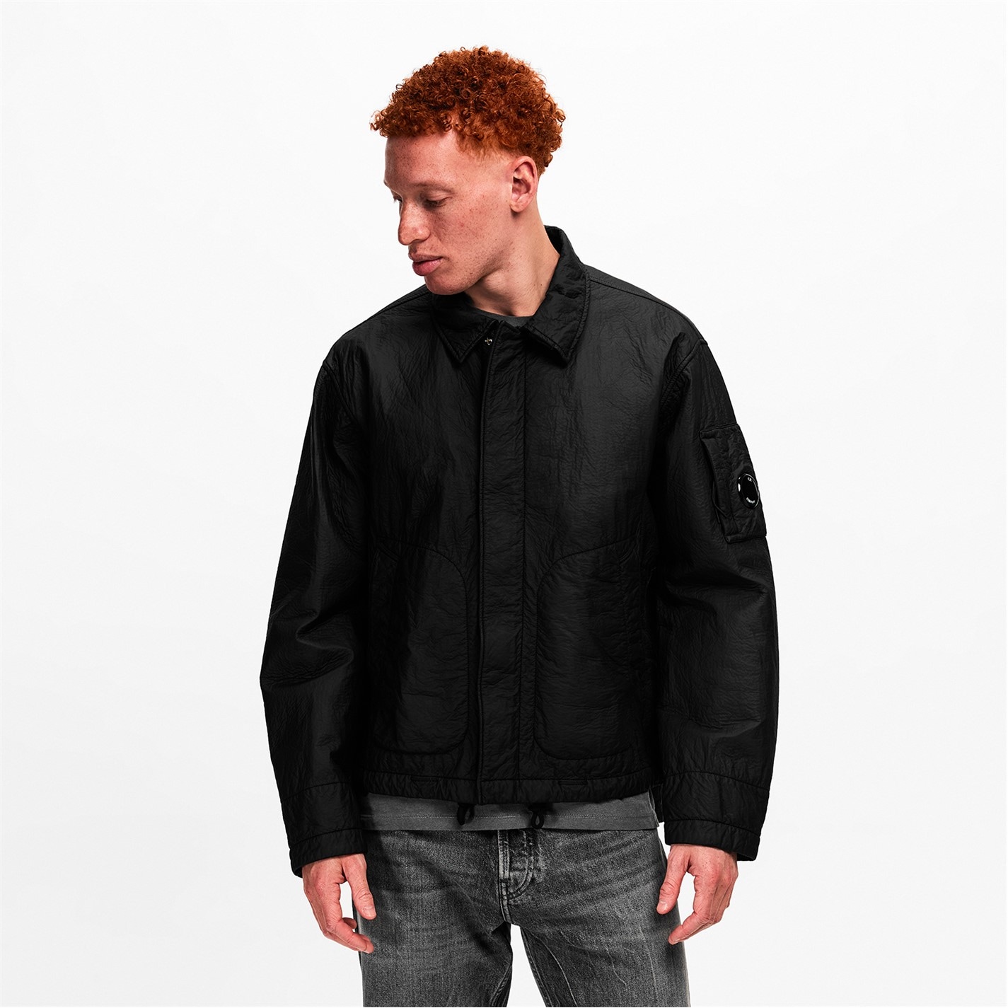CP Company | Mens Feltro Bi Film Jacket | Men | Quilted Jackets 