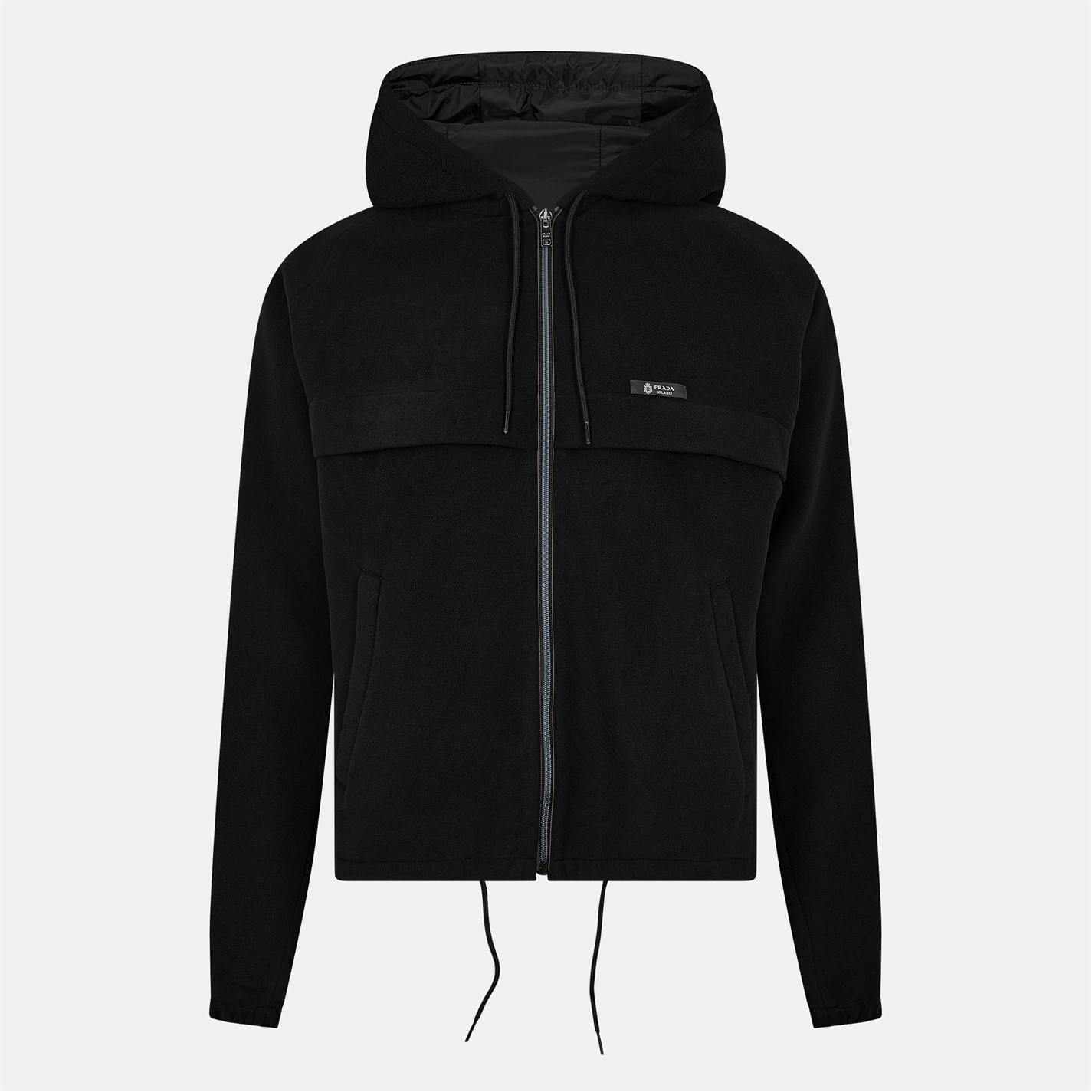 PRADA | Prada Logo Hd Zip Sn62 | Men | Black | Flannels