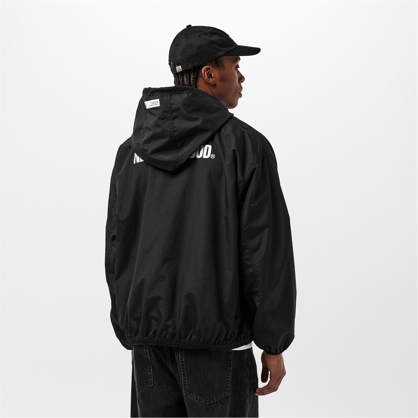 Neighborhood | Men's NBRHD Anorak Softshell Jacket | Men | Black