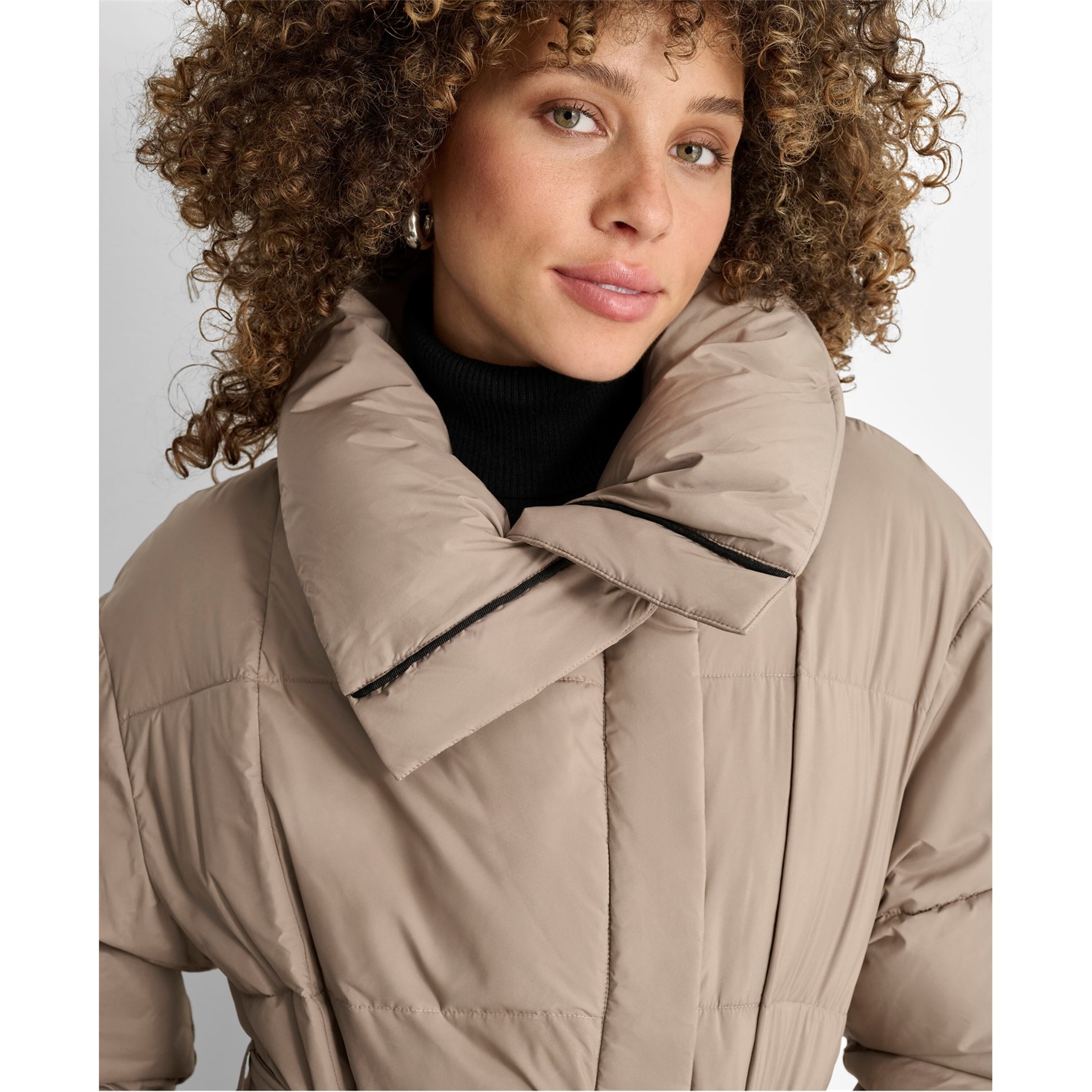 Skechers Women's Full Zip Puffer Jacket, Winter Bloom Print