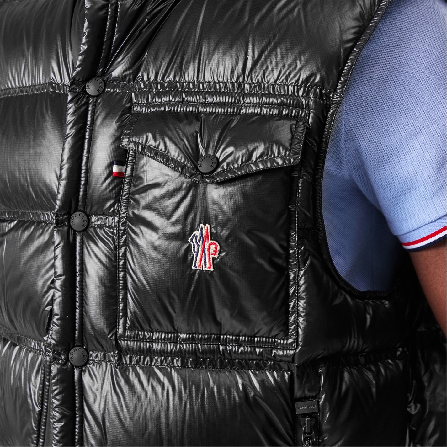 MONCLER GRENOBLE | Men's Nantu Goose Down Sleeveless Gilet | Men