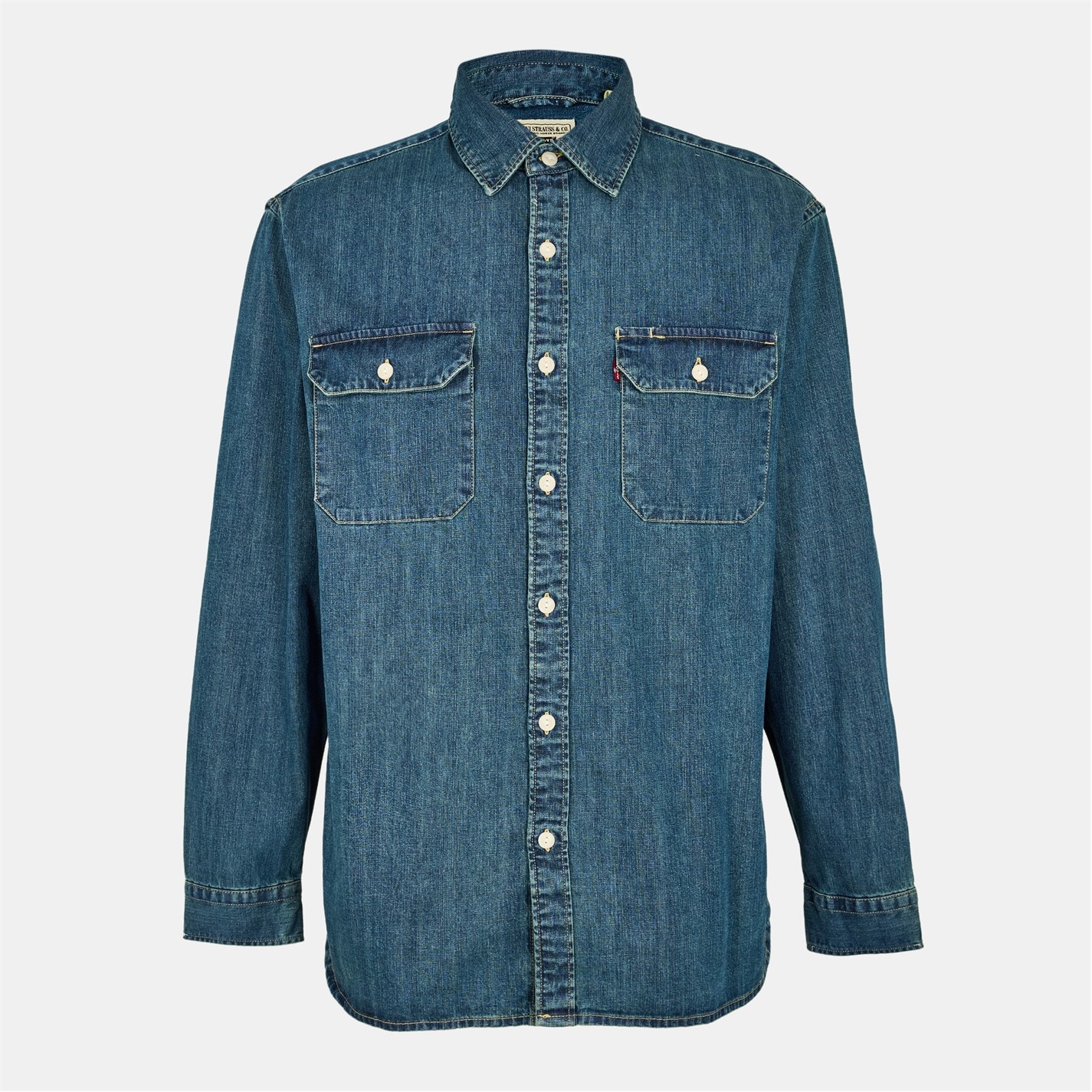 Levis Men's Jackson Worker Long Sleeve Denim Shirt Men Denim — free download