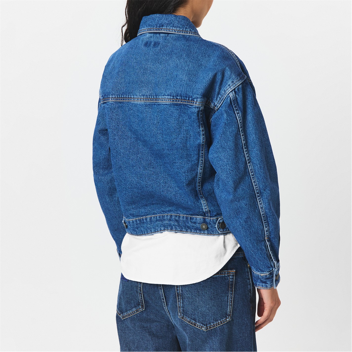 Guess | Women's Oversize Denim Jacket | Women | Gj Med Wash