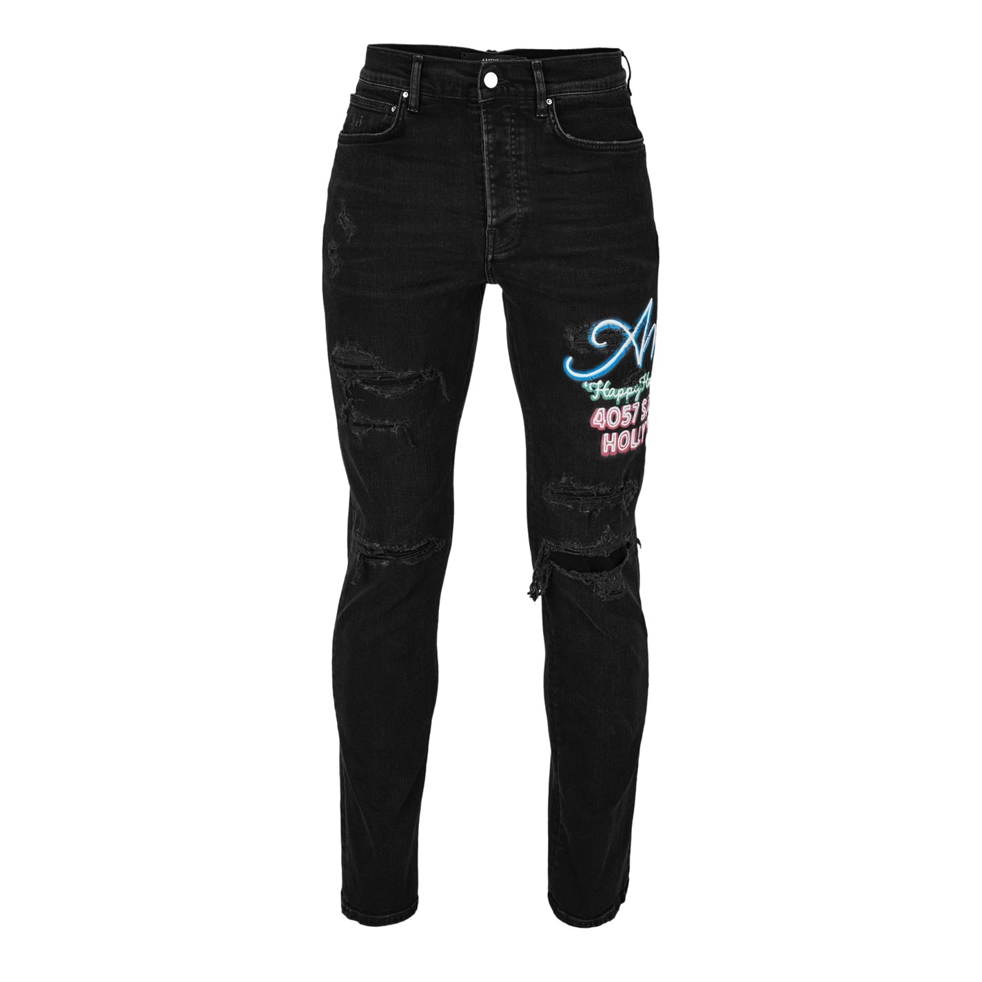 パンツ AMIRI slim fit Jeans 29 Blue-Black AMIRI | Men's Slim Fit Jeans | Men | Dusk Black | Flannels Fashion